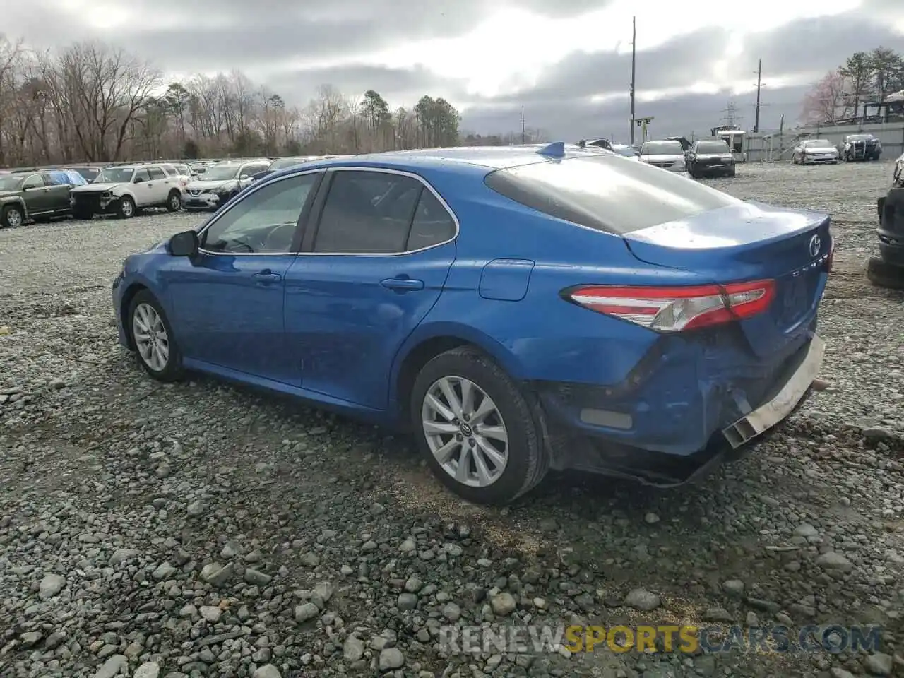 2 Photograph of a damaged car 4T1C11AK1LU334739 TOYOTA CAMRY 2020