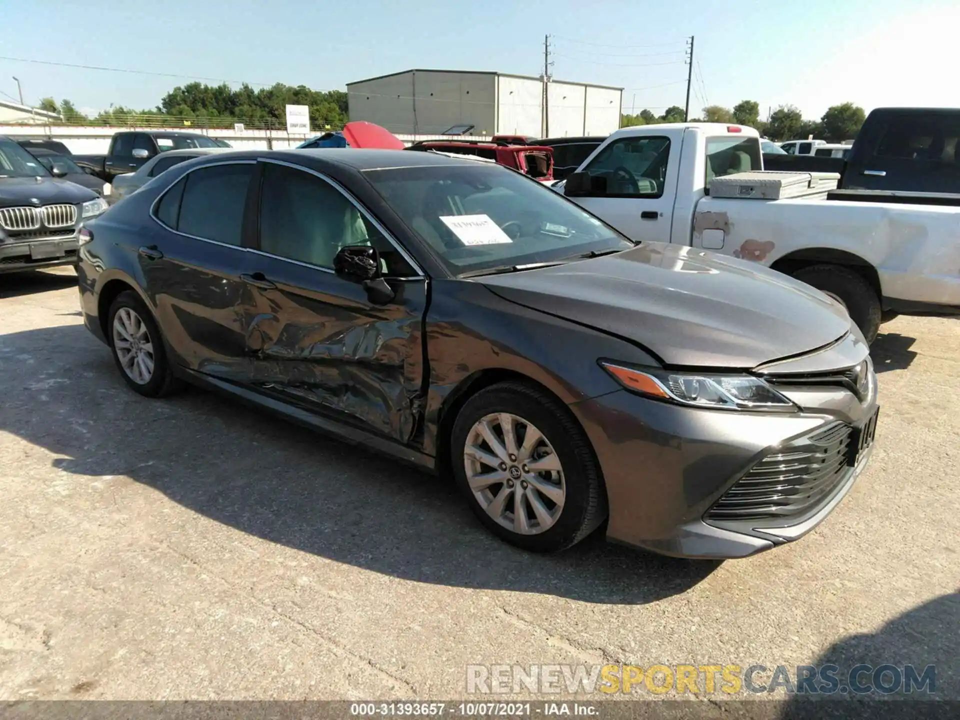 1 Photograph of a damaged car 4T1C11AK1LU337396 TOYOTA CAMRY 2020