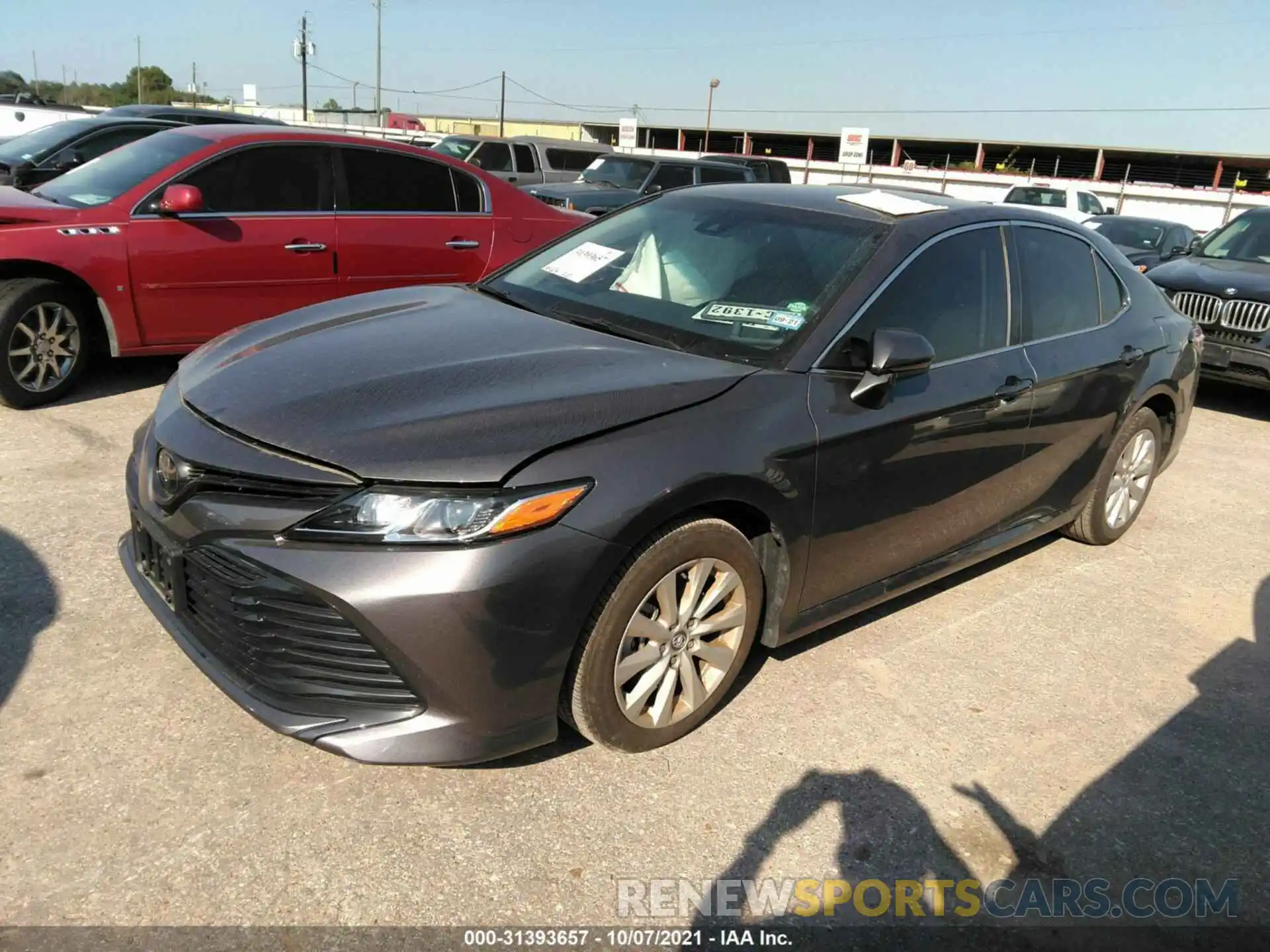 2 Photograph of a damaged car 4T1C11AK1LU337396 TOYOTA CAMRY 2020