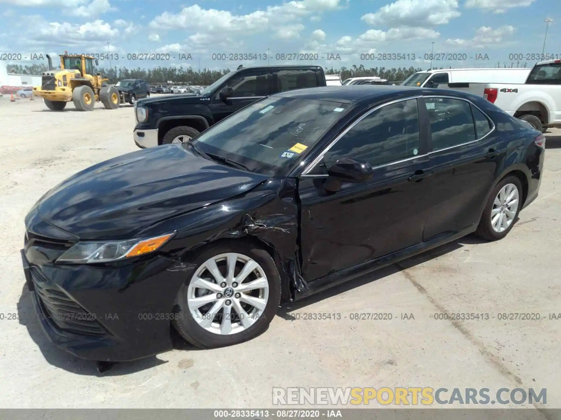 2 Photograph of a damaged car 4T1C11AK1LU342758 TOYOTA CAMRY 2020