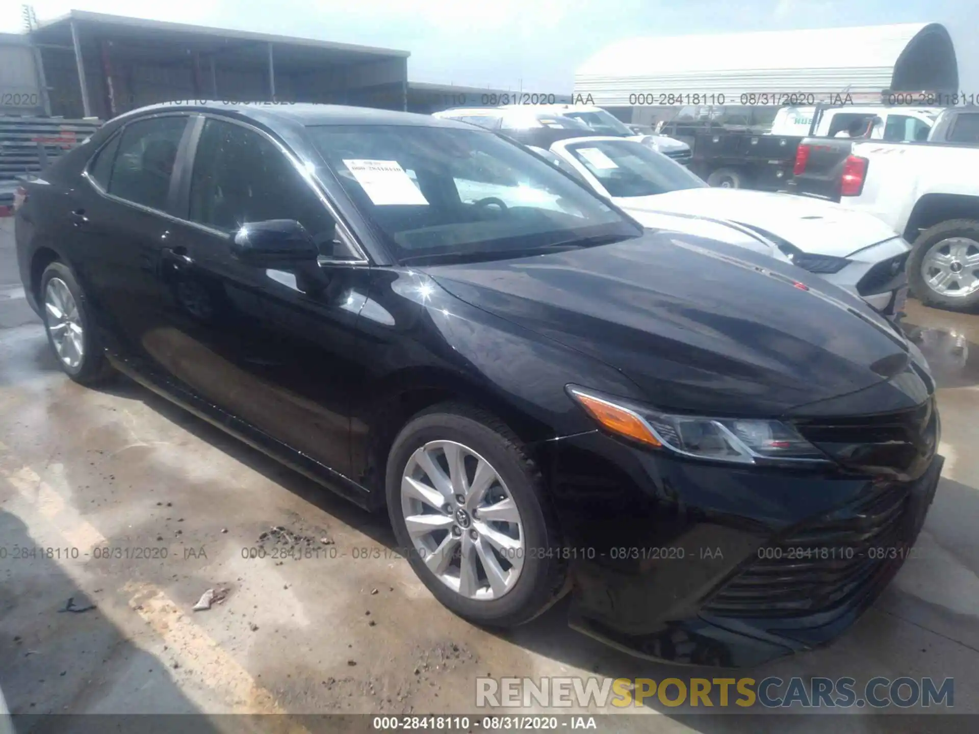 1 Photograph of a damaged car 4T1C11AK1LU345420 TOYOTA CAMRY 2020