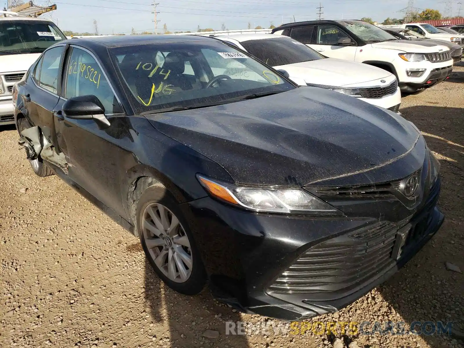 1 Photograph of a damaged car 4T1C11AK1LU345479 TOYOTA CAMRY 2020