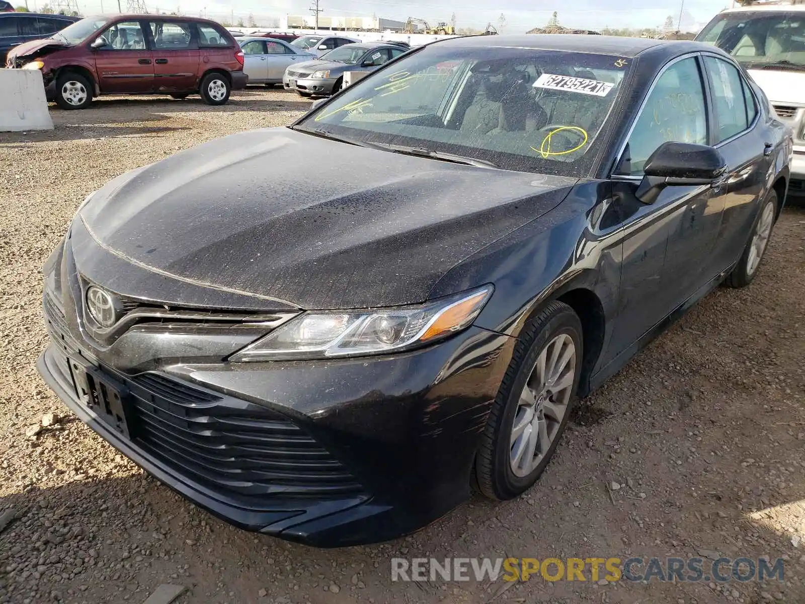 2 Photograph of a damaged car 4T1C11AK1LU345479 TOYOTA CAMRY 2020