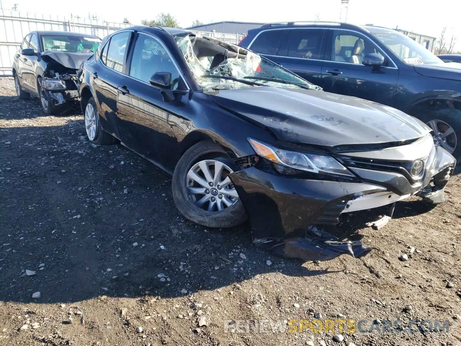 1 Photograph of a damaged car 4T1C11AK1LU346132 TOYOTA CAMRY 2020