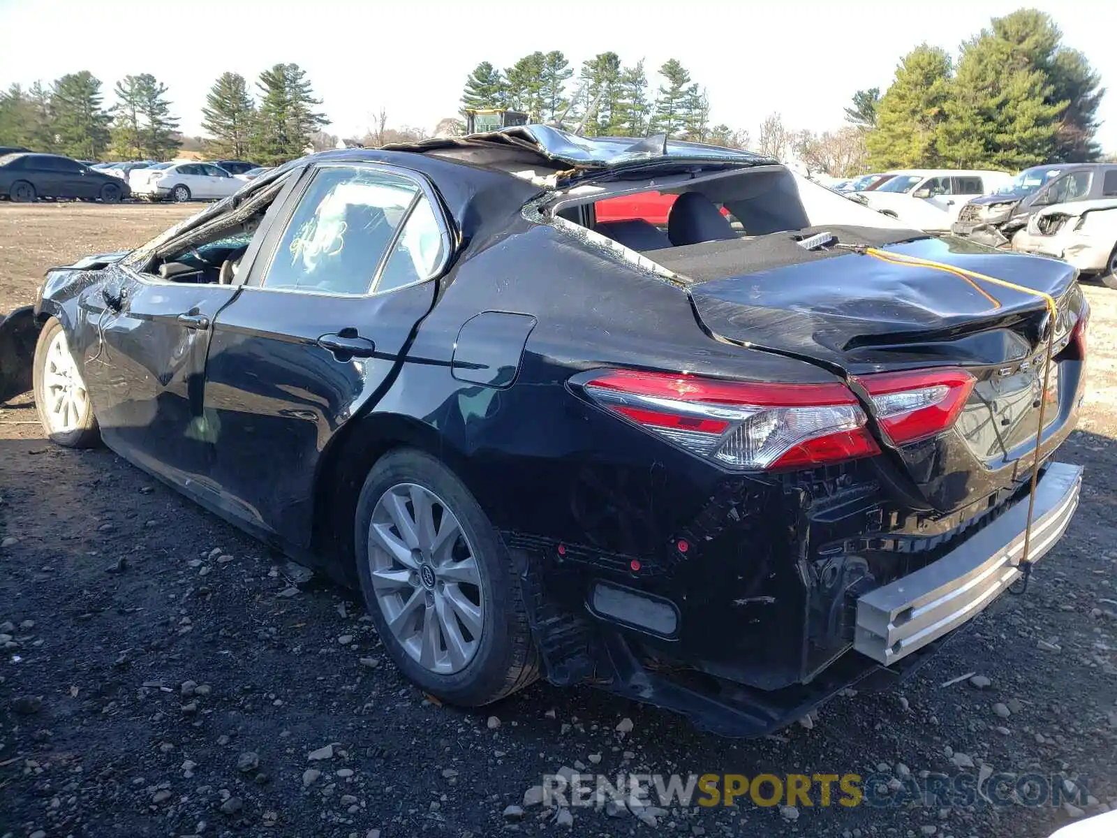 3 Photograph of a damaged car 4T1C11AK1LU346132 TOYOTA CAMRY 2020