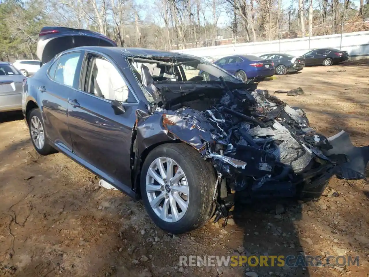 1 Photograph of a damaged car 4T1C11AK1LU346664 TOYOTA CAMRY 2020