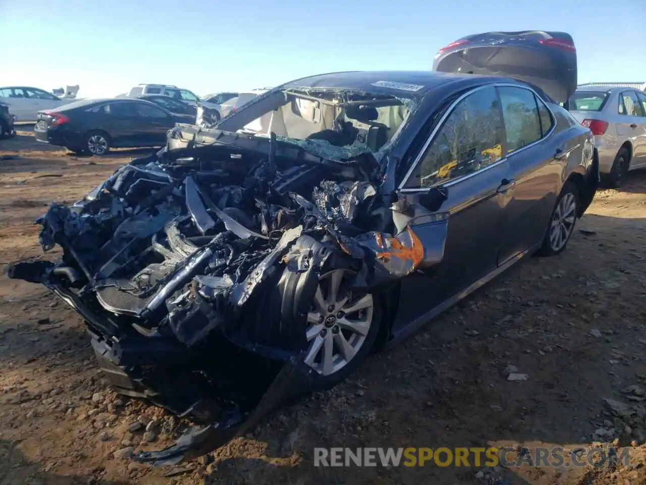 2 Photograph of a damaged car 4T1C11AK1LU346664 TOYOTA CAMRY 2020