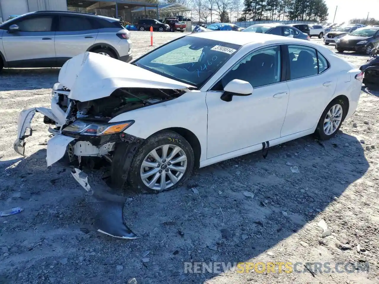 1 Photograph of a damaged car 4T1C11AK1LU347460 TOYOTA CAMRY 2020