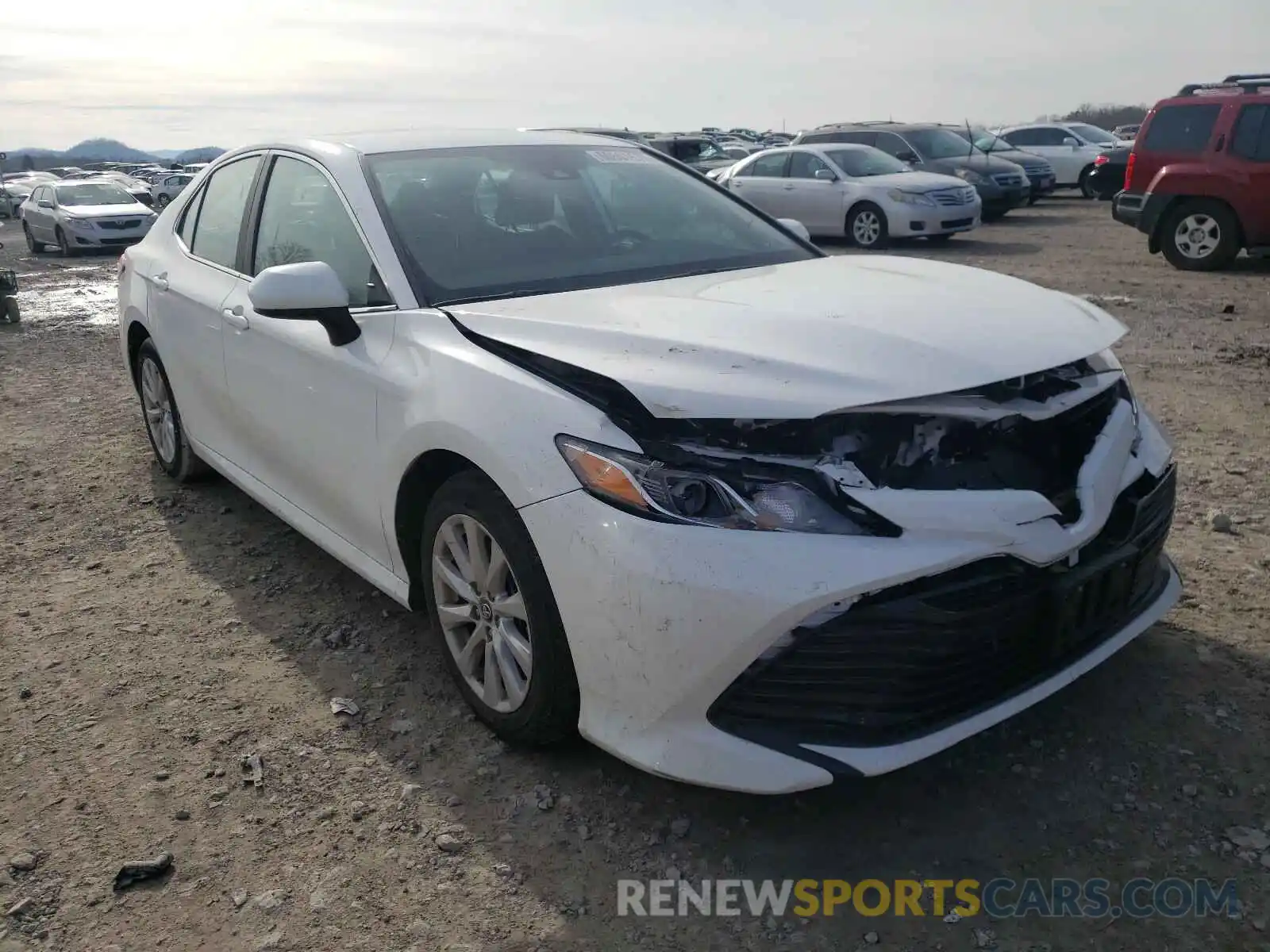 1 Photograph of a damaged car 4T1C11AK1LU348625 TOYOTA CAMRY 2020