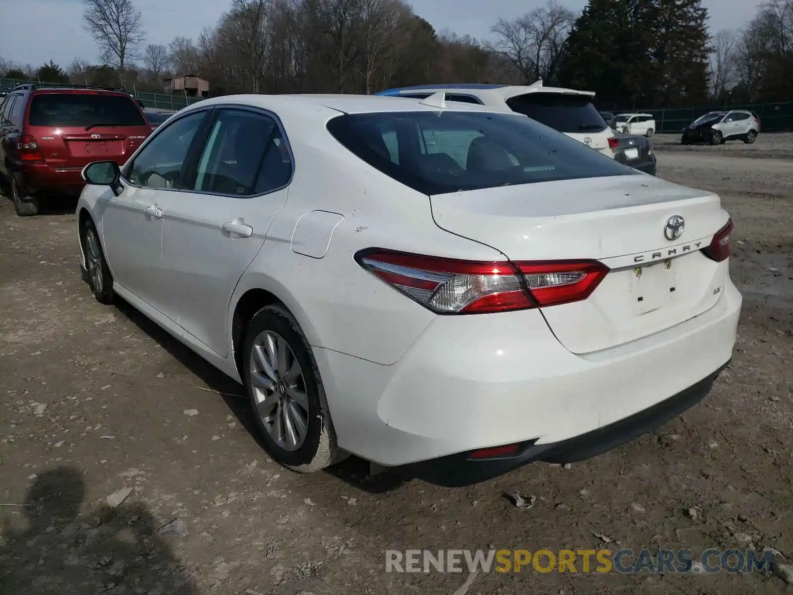 3 Photograph of a damaged car 4T1C11AK1LU348625 TOYOTA CAMRY 2020