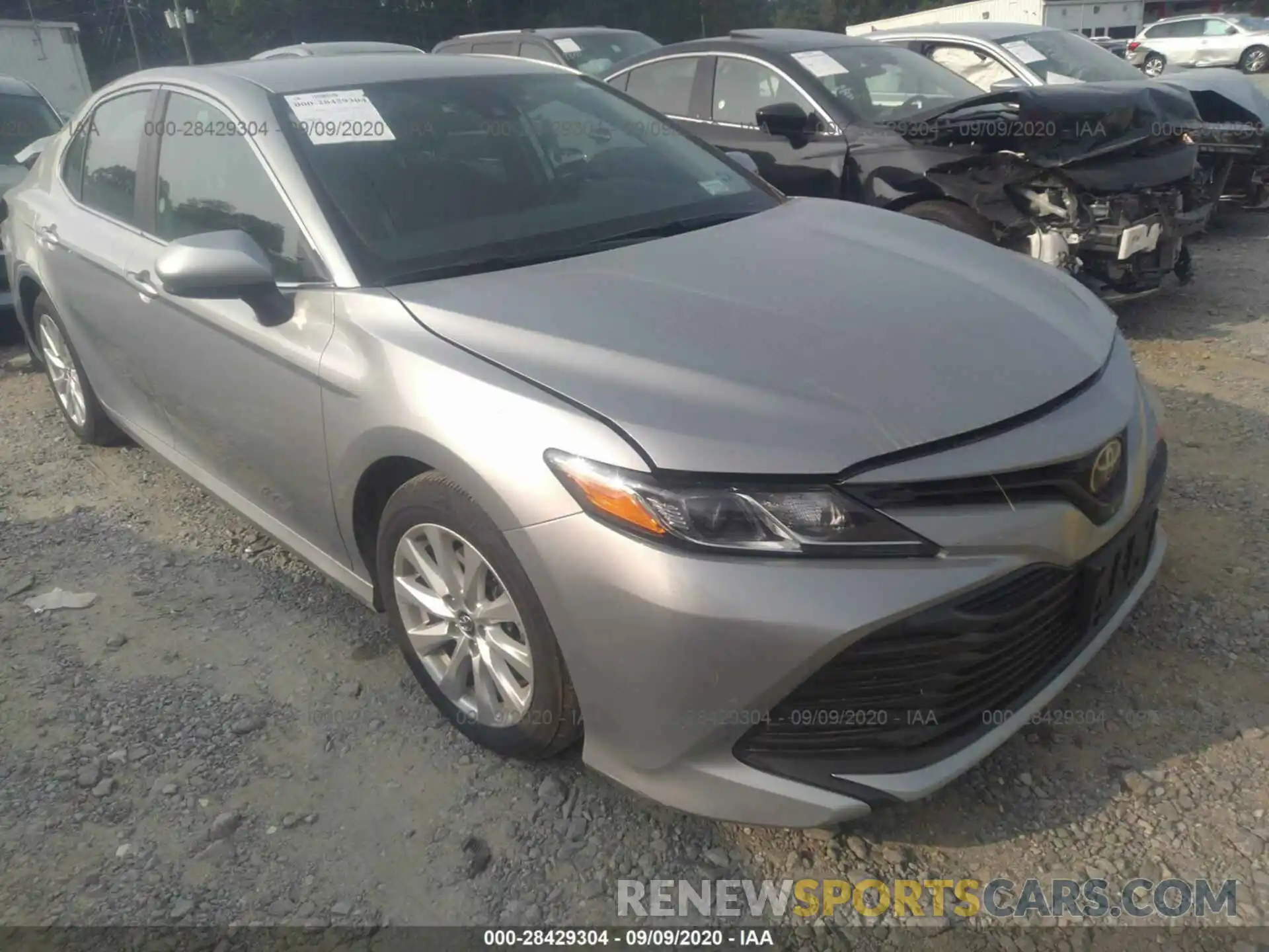 1 Photograph of a damaged car 4T1C11AK1LU355090 TOYOTA CAMRY 2020