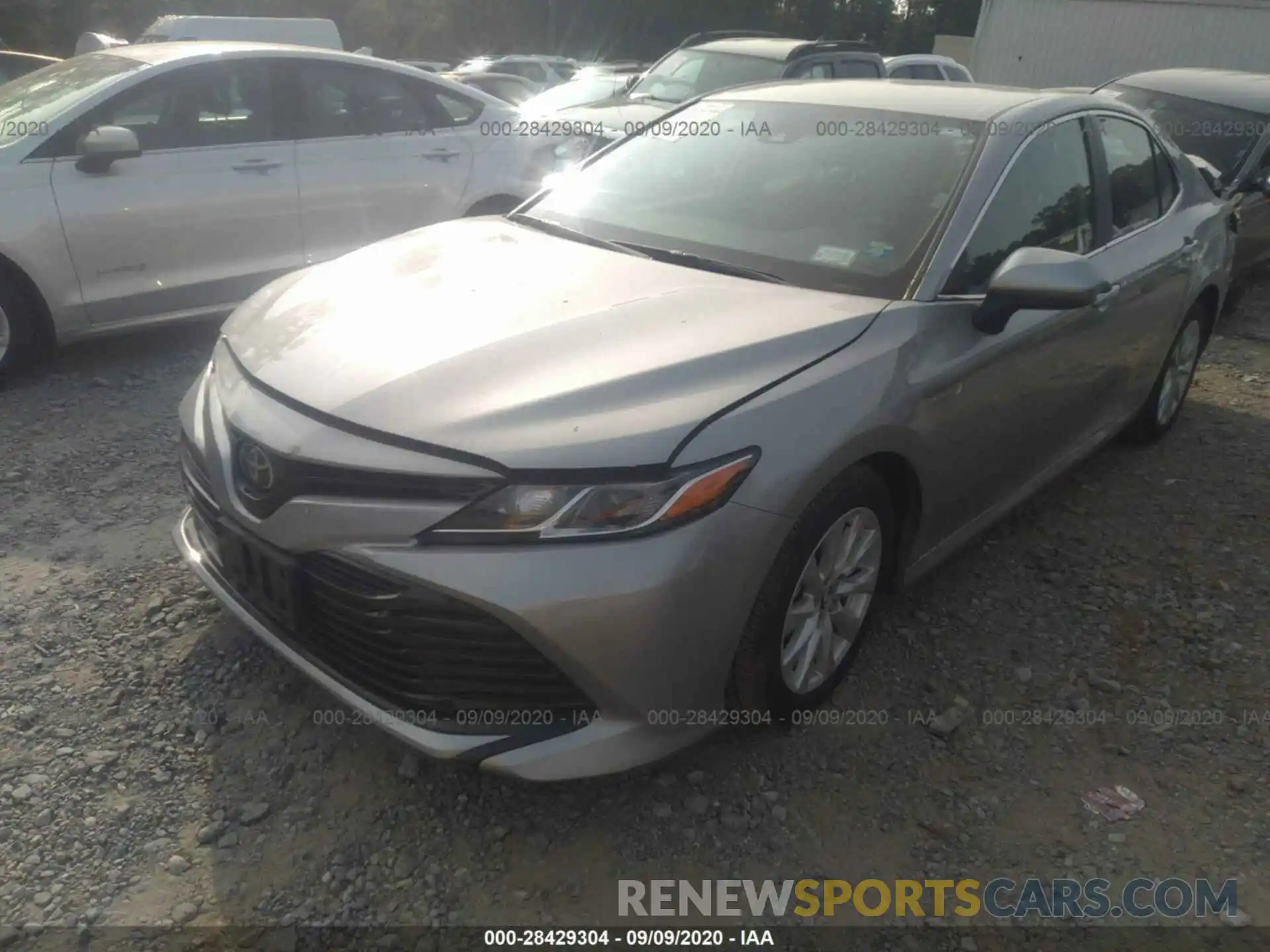 2 Photograph of a damaged car 4T1C11AK1LU355090 TOYOTA CAMRY 2020