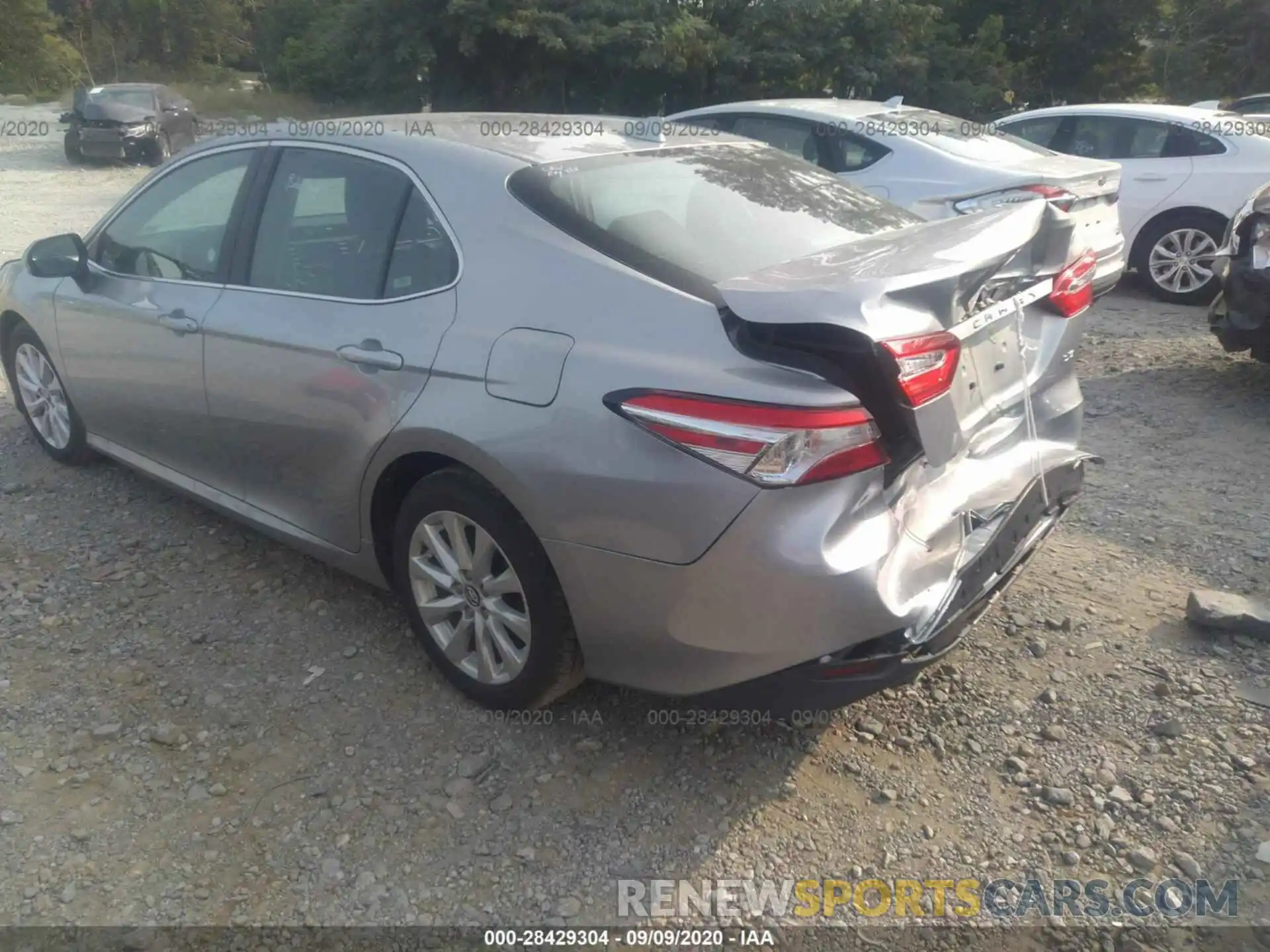 3 Photograph of a damaged car 4T1C11AK1LU355090 TOYOTA CAMRY 2020