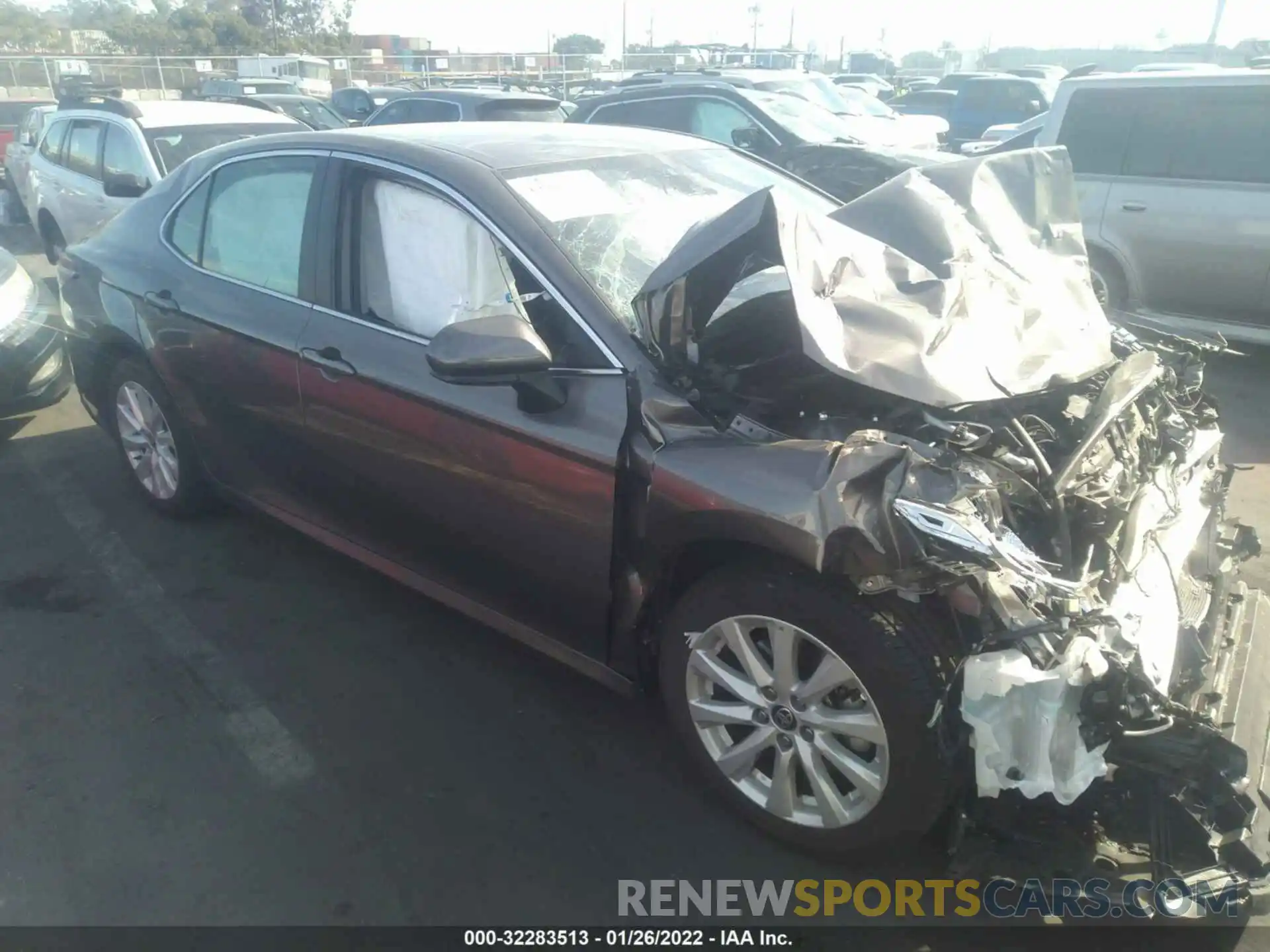 1 Photograph of a damaged car 4T1C11AK1LU362220 TOYOTA CAMRY 2020