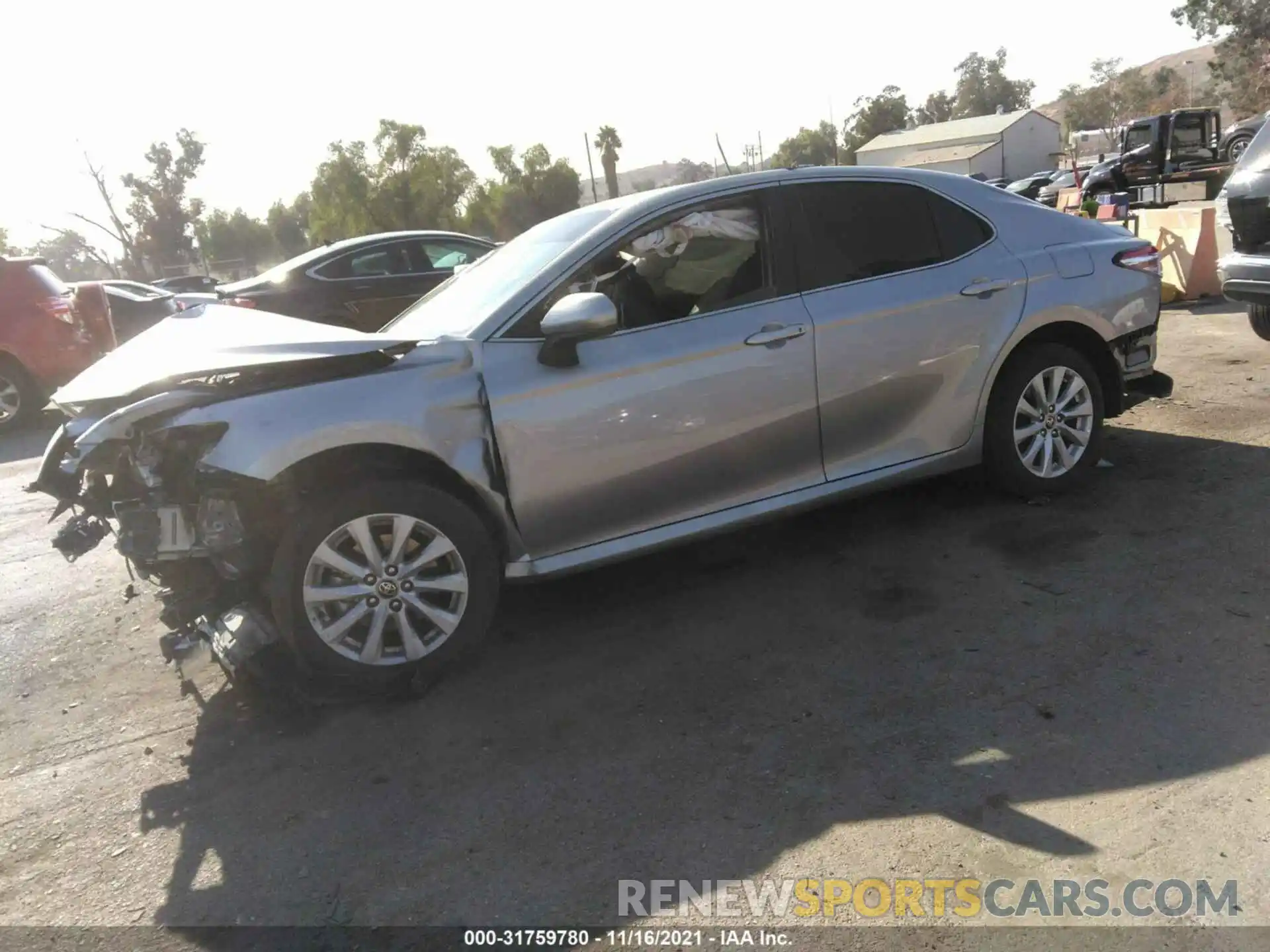 2 Photograph of a damaged car 4T1C11AK1LU364159 TOYOTA CAMRY 2020