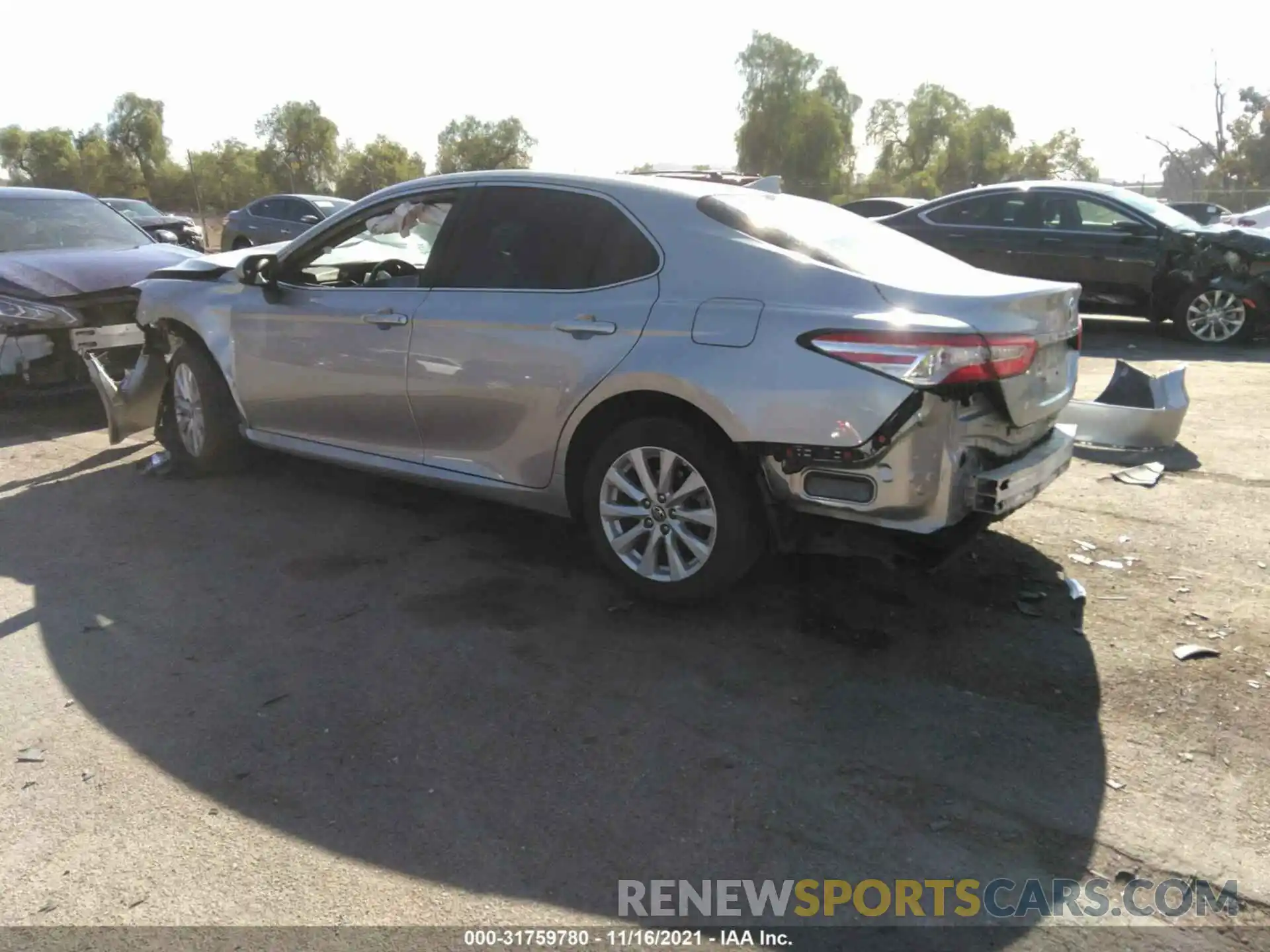 3 Photograph of a damaged car 4T1C11AK1LU364159 TOYOTA CAMRY 2020