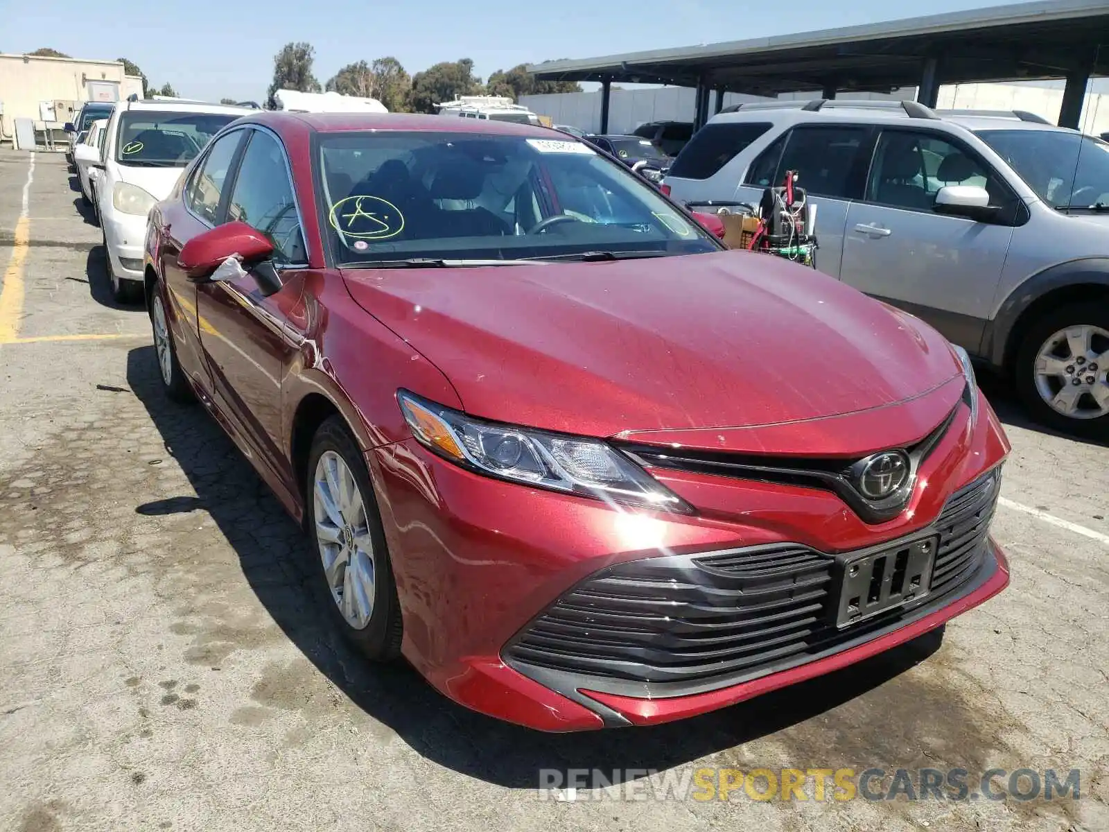 1 Photograph of a damaged car 4T1C11AK1LU370558 TOYOTA CAMRY 2020