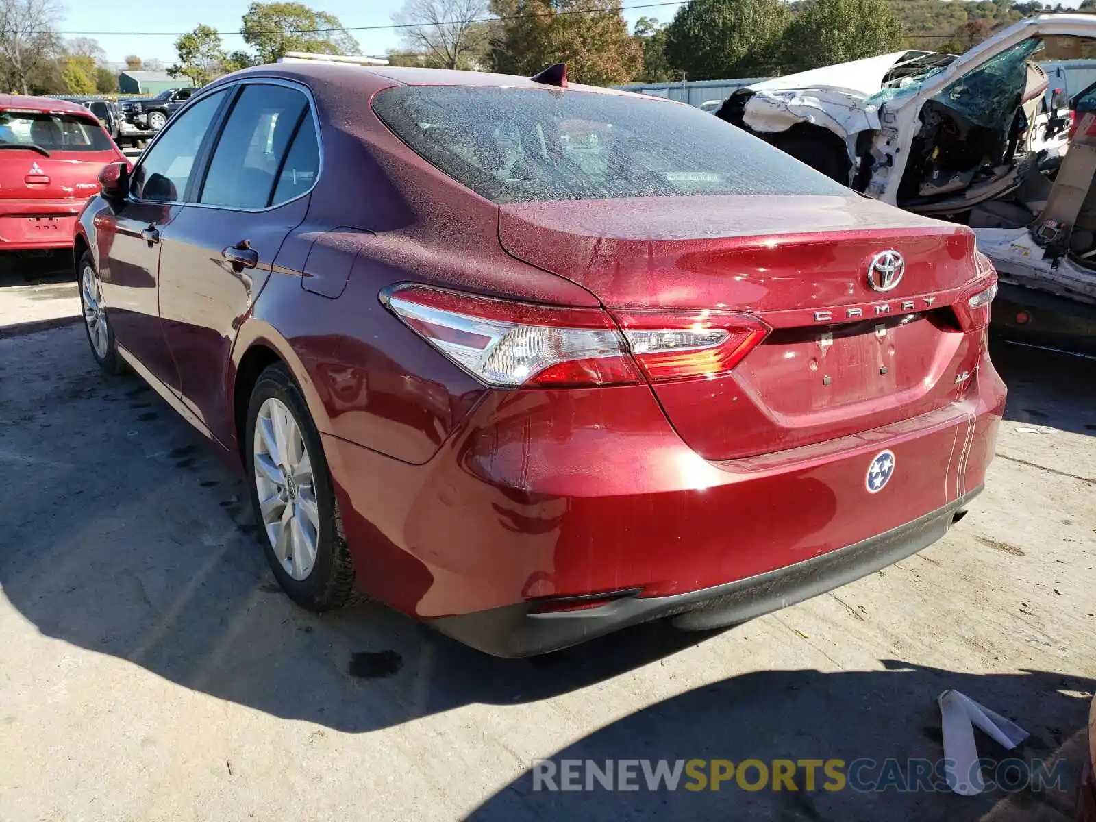 3 Photograph of a damaged car 4T1C11AK1LU373220 TOYOTA CAMRY 2020