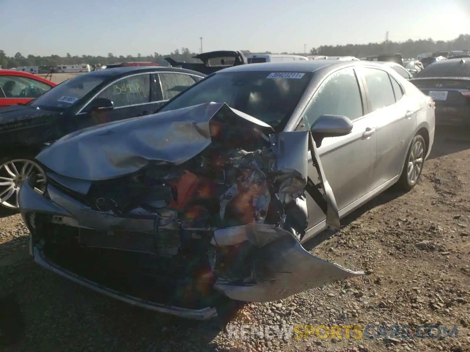 2 Photograph of a damaged car 4T1C11AK1LU391426 TOYOTA CAMRY 2020