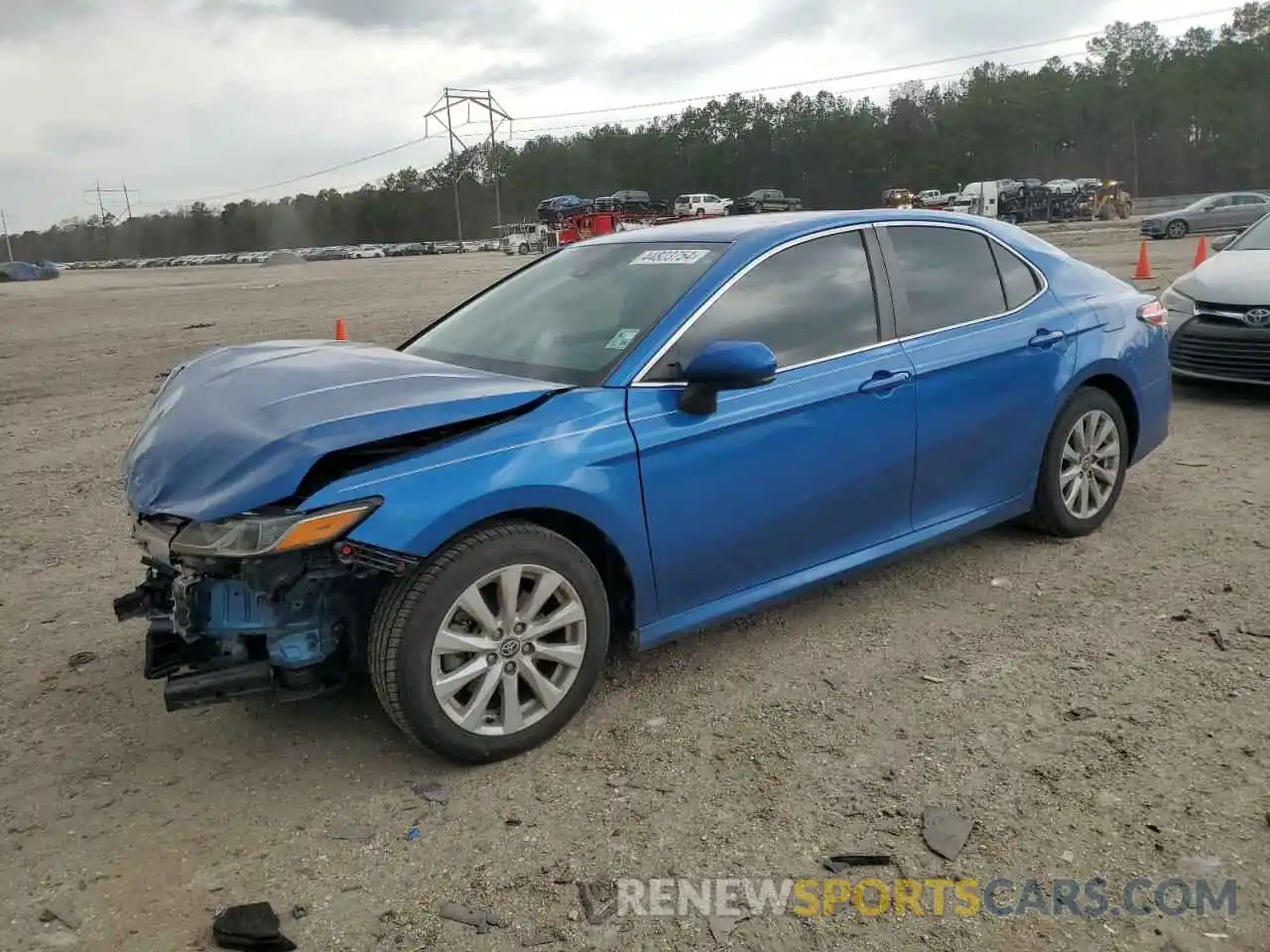 1 Photograph of a damaged car 4T1C11AK1LU391796 TOYOTA CAMRY 2020