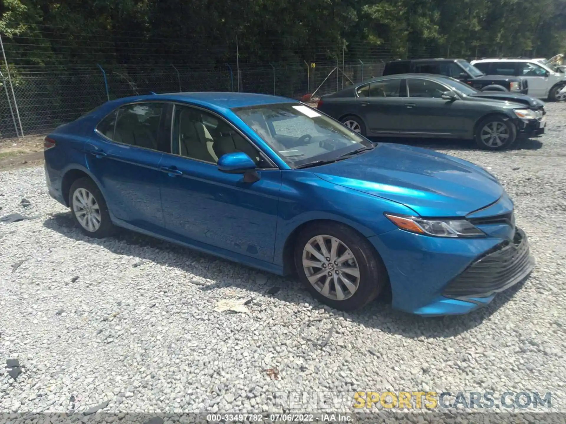 1 Photograph of a damaged car 4T1C11AK1LU393547 TOYOTA CAMRY 2020