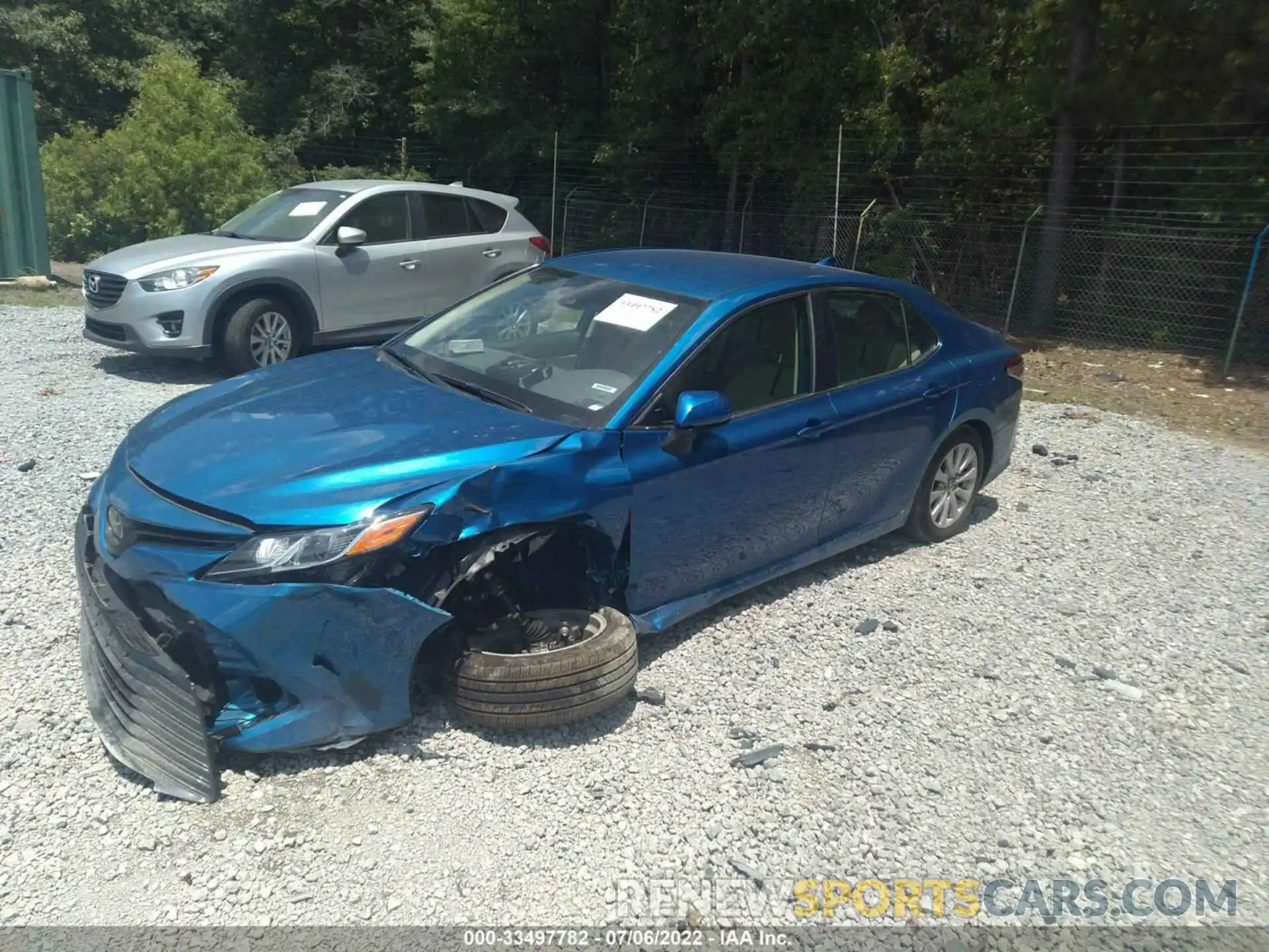 2 Photograph of a damaged car 4T1C11AK1LU393547 TOYOTA CAMRY 2020