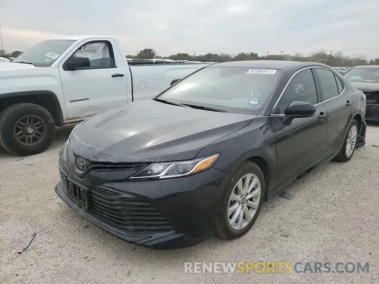 2 Photograph of a damaged car 4T1C11AK1LU399350 TOYOTA CAMRY 2020