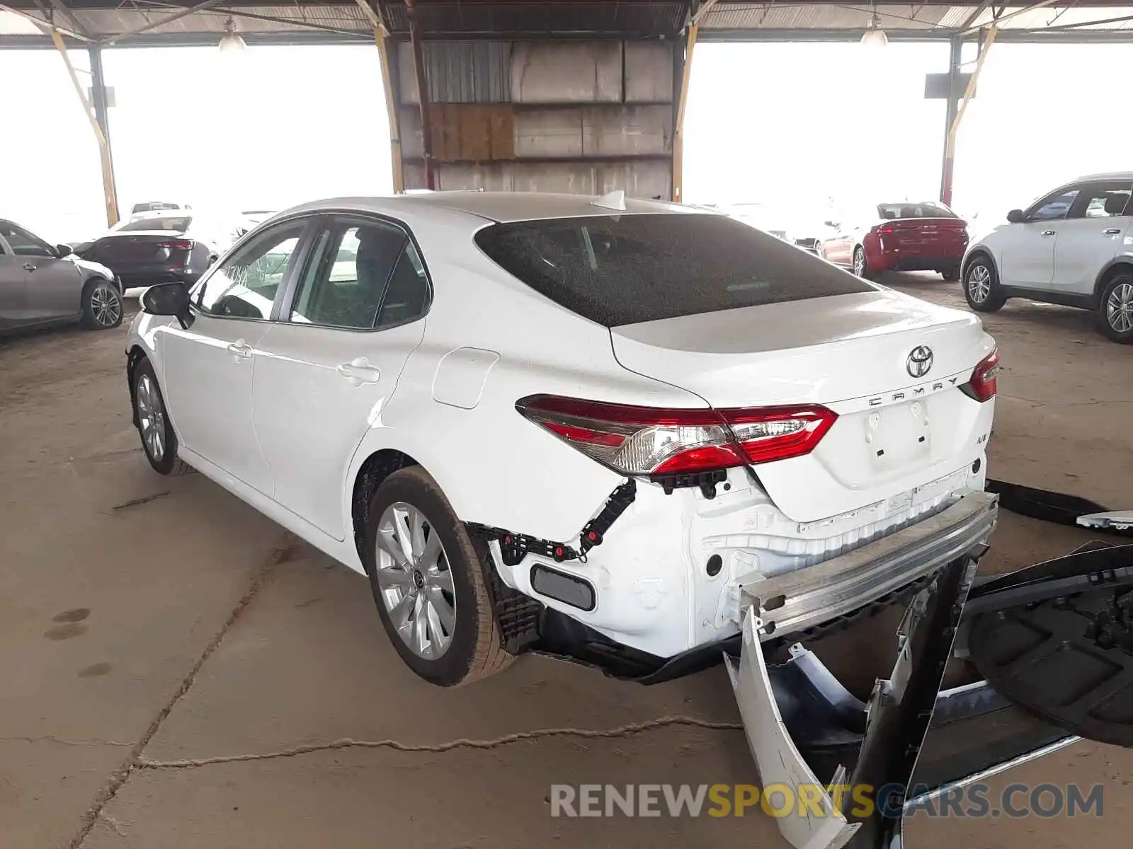 3 Photograph of a damaged car 4T1C11AK1LU401128 TOYOTA CAMRY 2020