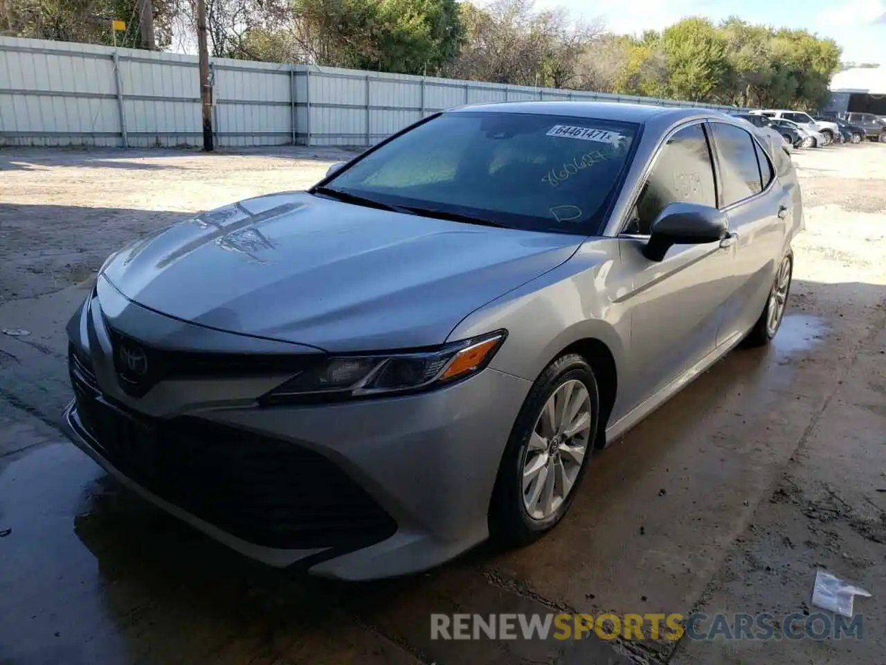 2 Photograph of a damaged car 4T1C11AK1LU860627 TOYOTA CAMRY 2020