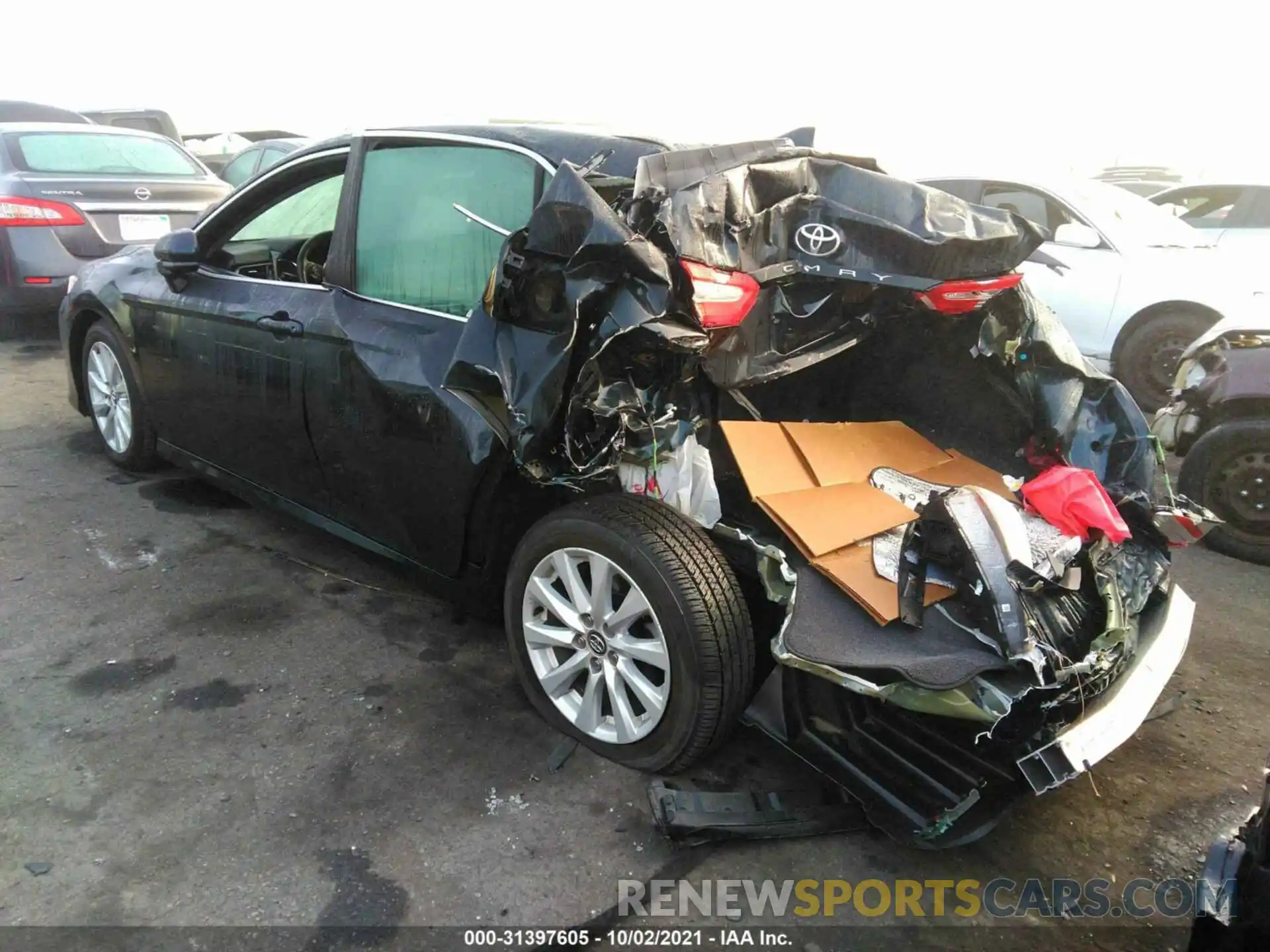 3 Photograph of a damaged car 4T1C11AK1LU861129 TOYOTA CAMRY 2020