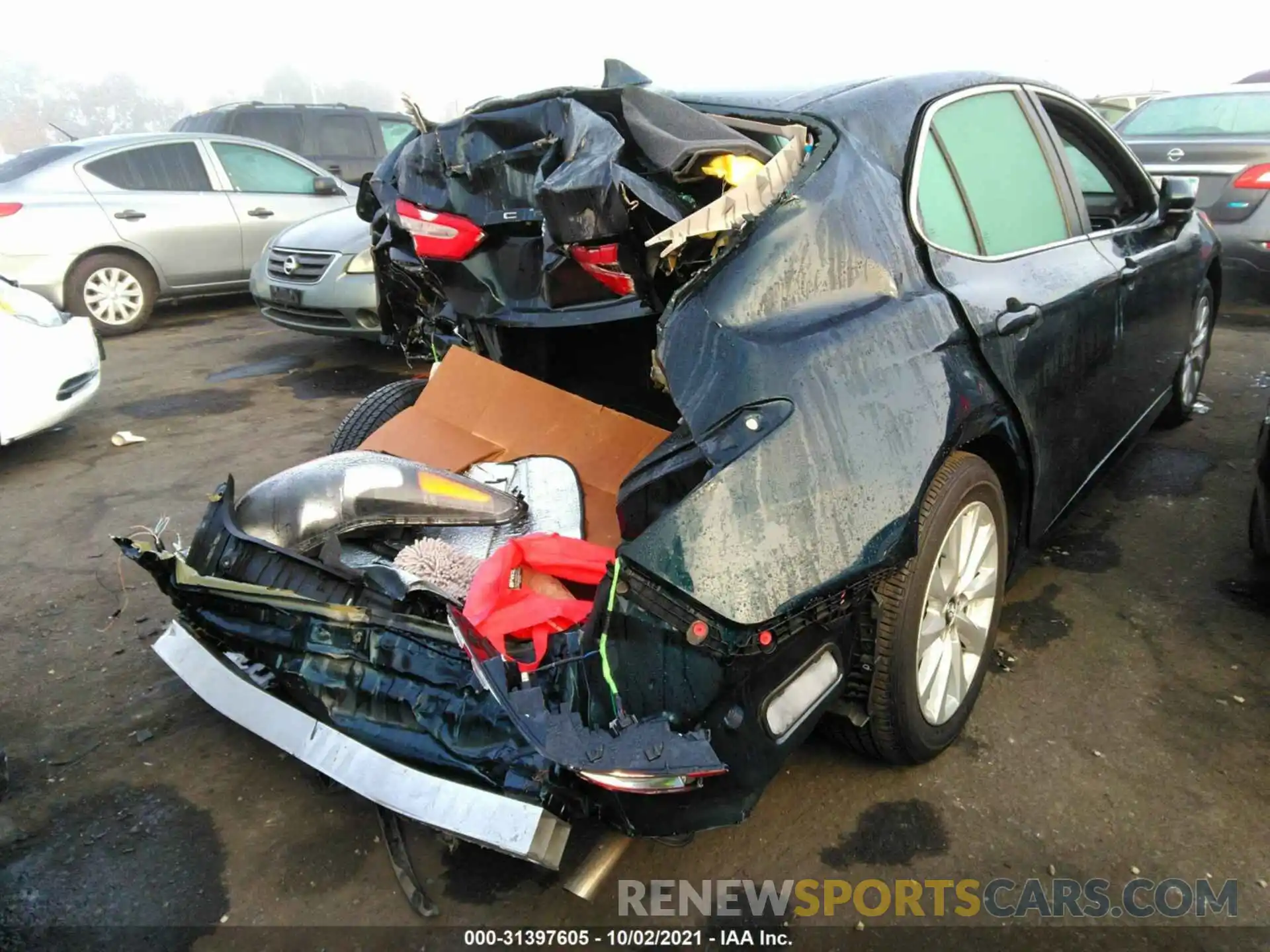 4 Photograph of a damaged car 4T1C11AK1LU861129 TOYOTA CAMRY 2020