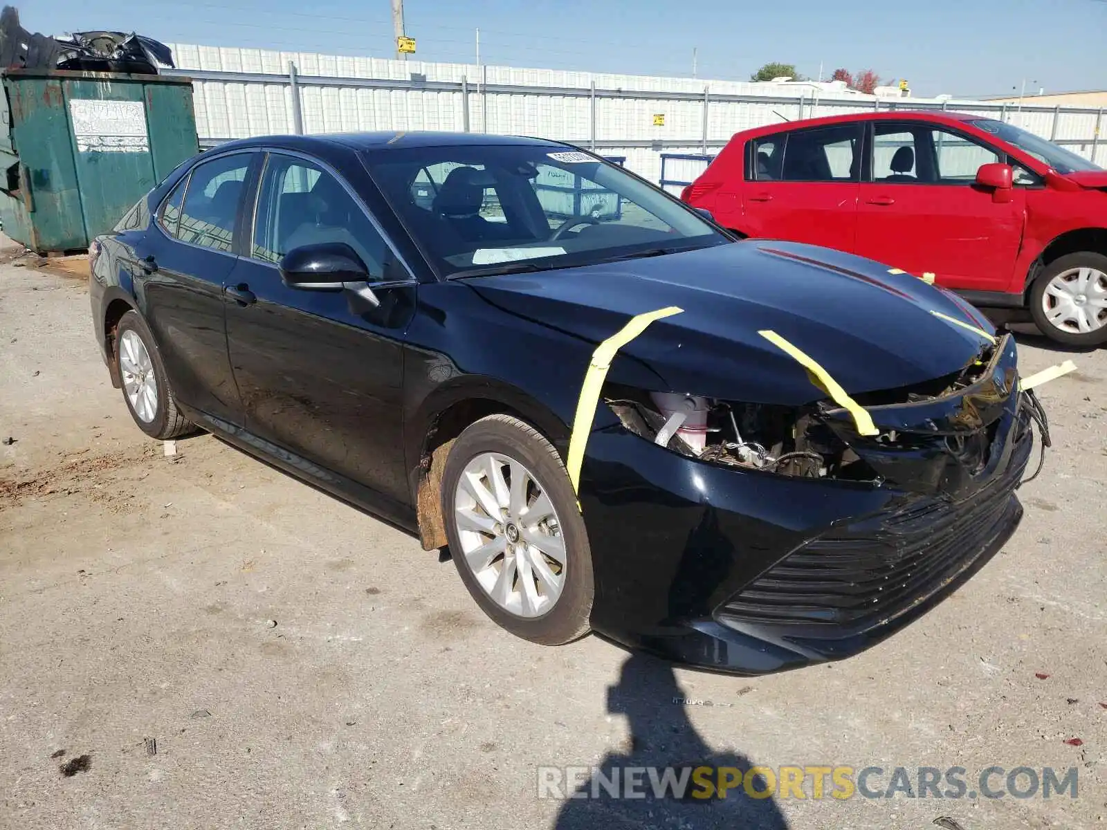 1 Photograph of a damaged car 4T1C11AK1LU861132 TOYOTA CAMRY 2020