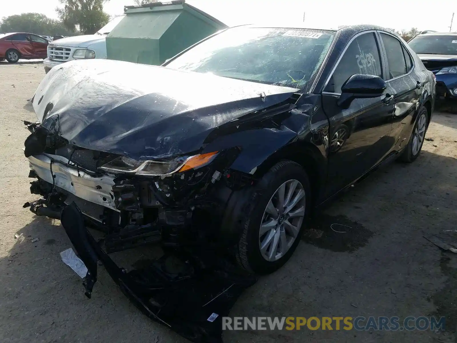 2 Photograph of a damaged car 4T1C11AK1LU864659 TOYOTA CAMRY 2020