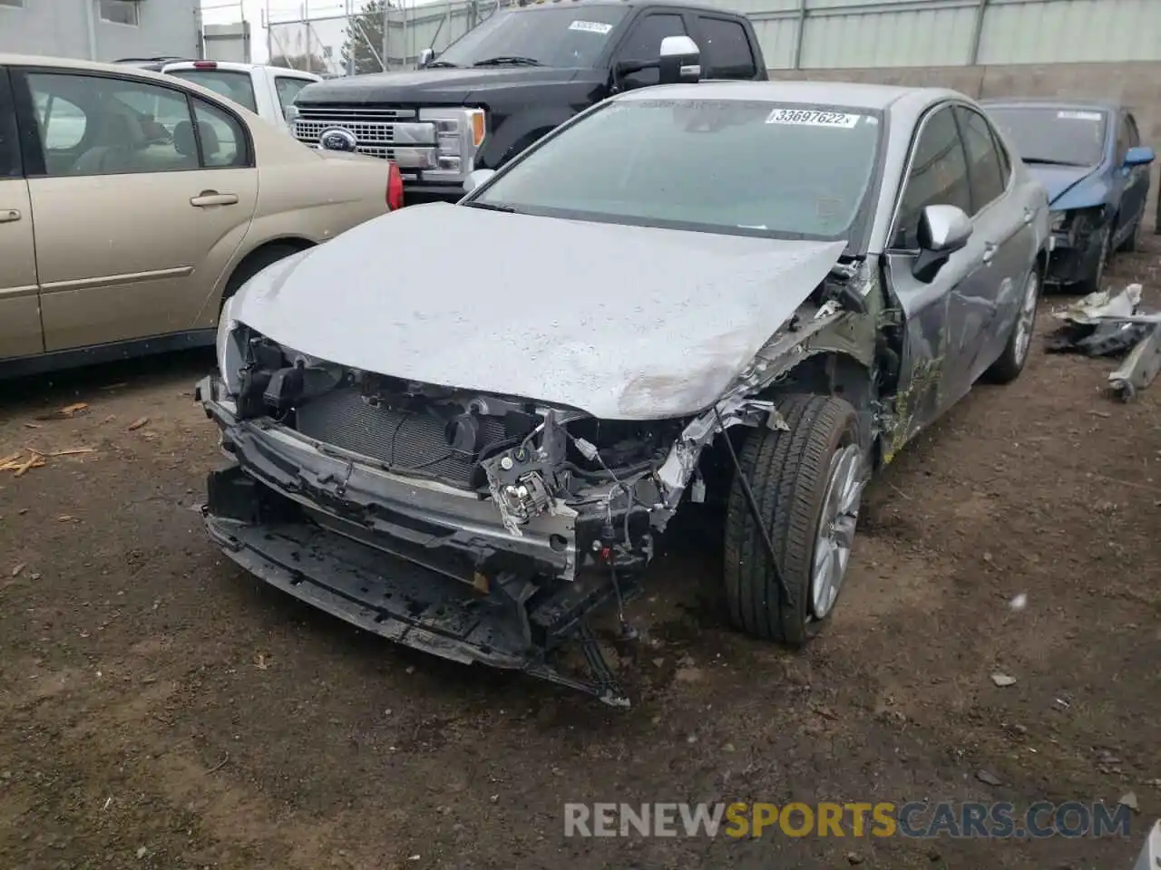 2 Photograph of a damaged car 4T1C11AK1LU869408 TOYOTA CAMRY 2020