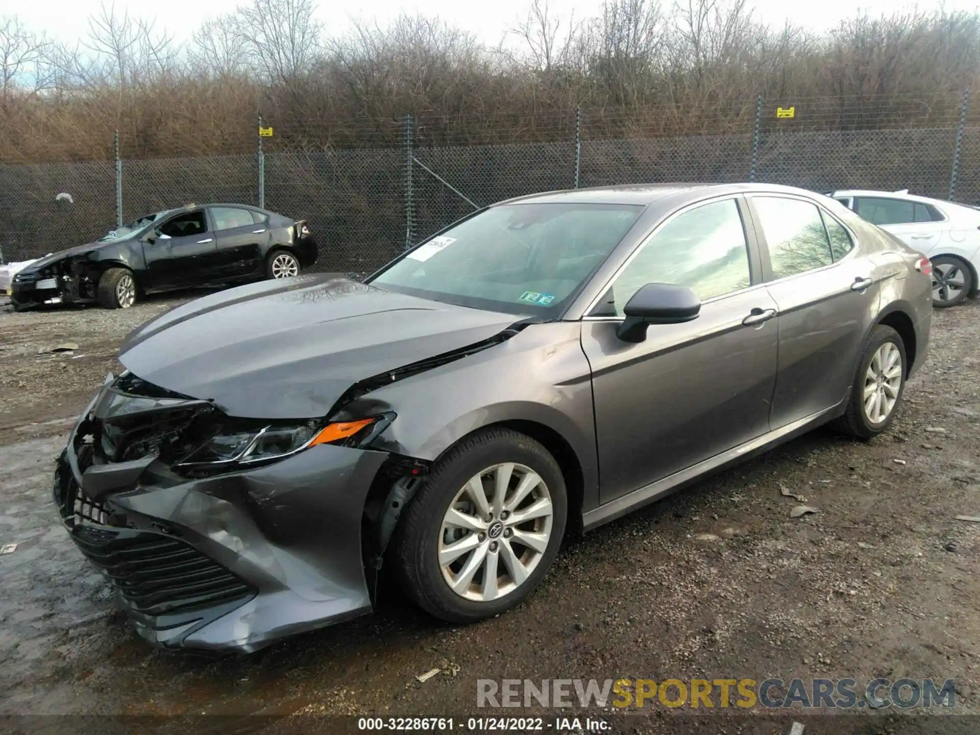 2 Photograph of a damaged car 4T1C11AK1LU870297 TOYOTA CAMRY 2020