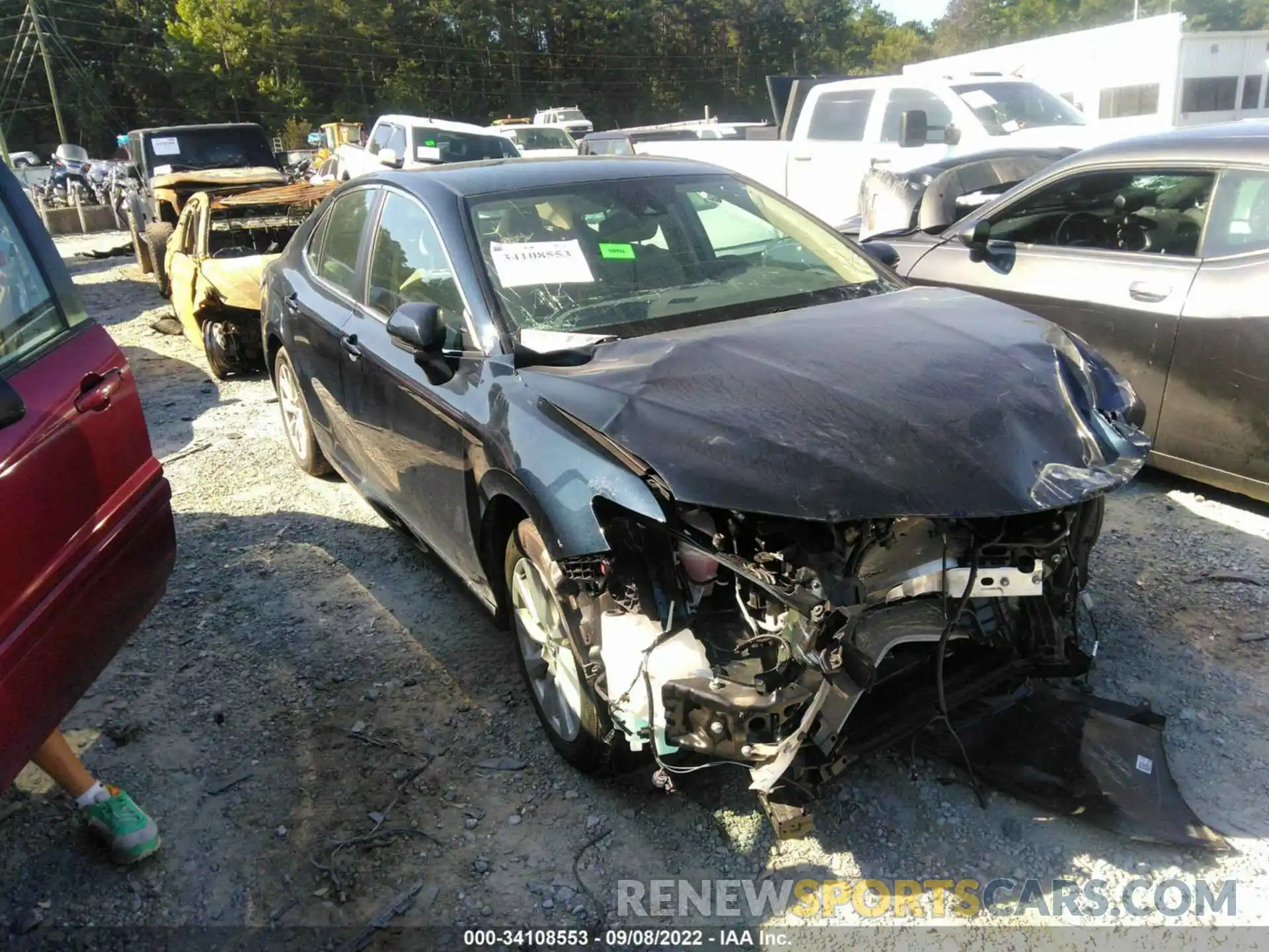 1 Photograph of a damaged car 4T1C11AK1LU880344 TOYOTA CAMRY 2020