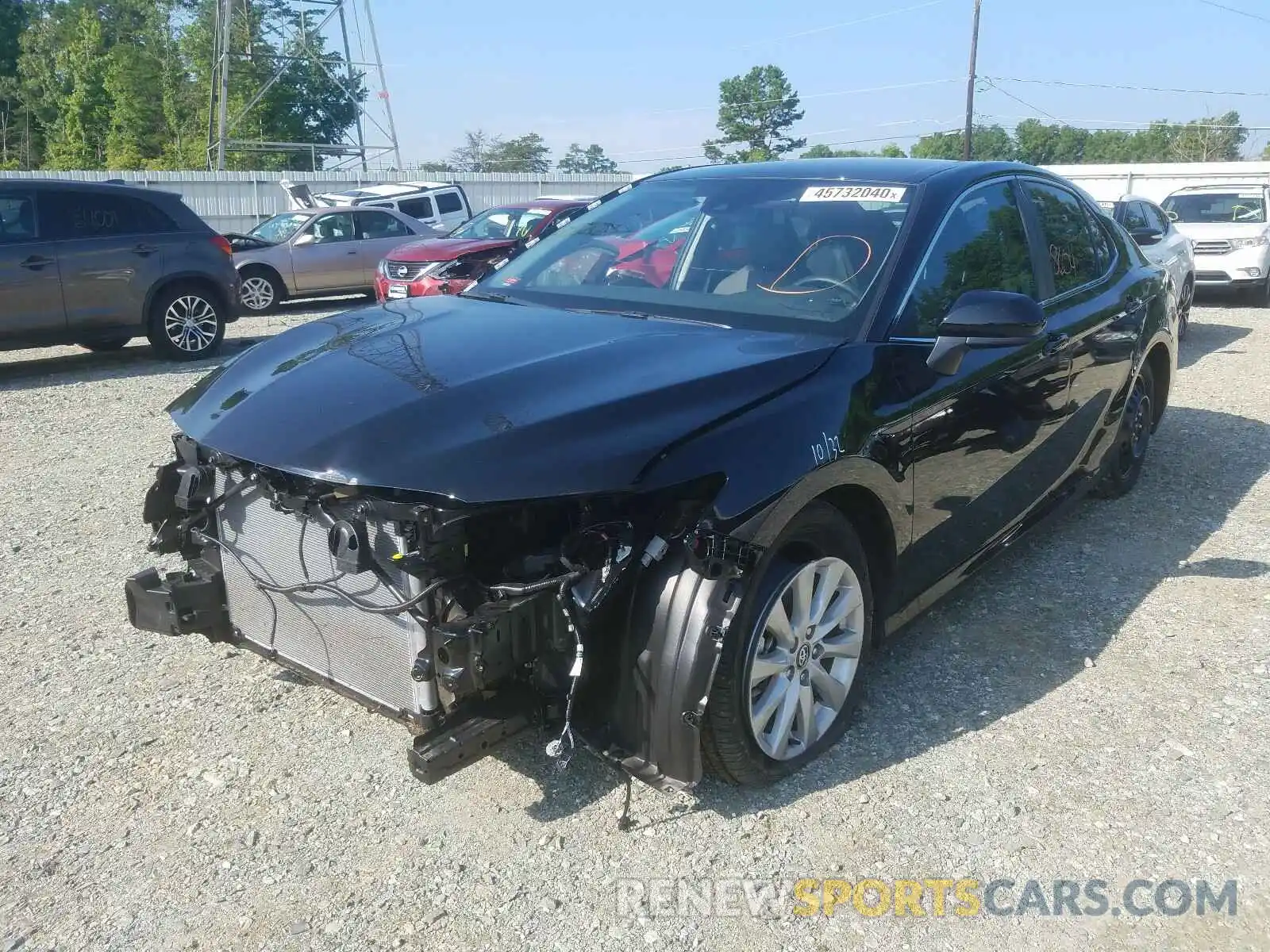 2 Photograph of a damaged car 4T1C11AK1LU888234 TOYOTA CAMRY 2020