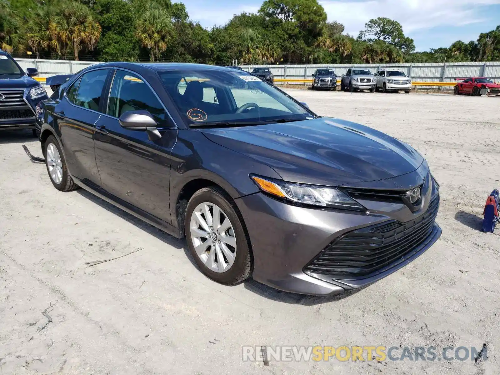 1 Photograph of a damaged car 4T1C11AK1LU888430 TOYOTA CAMRY 2020