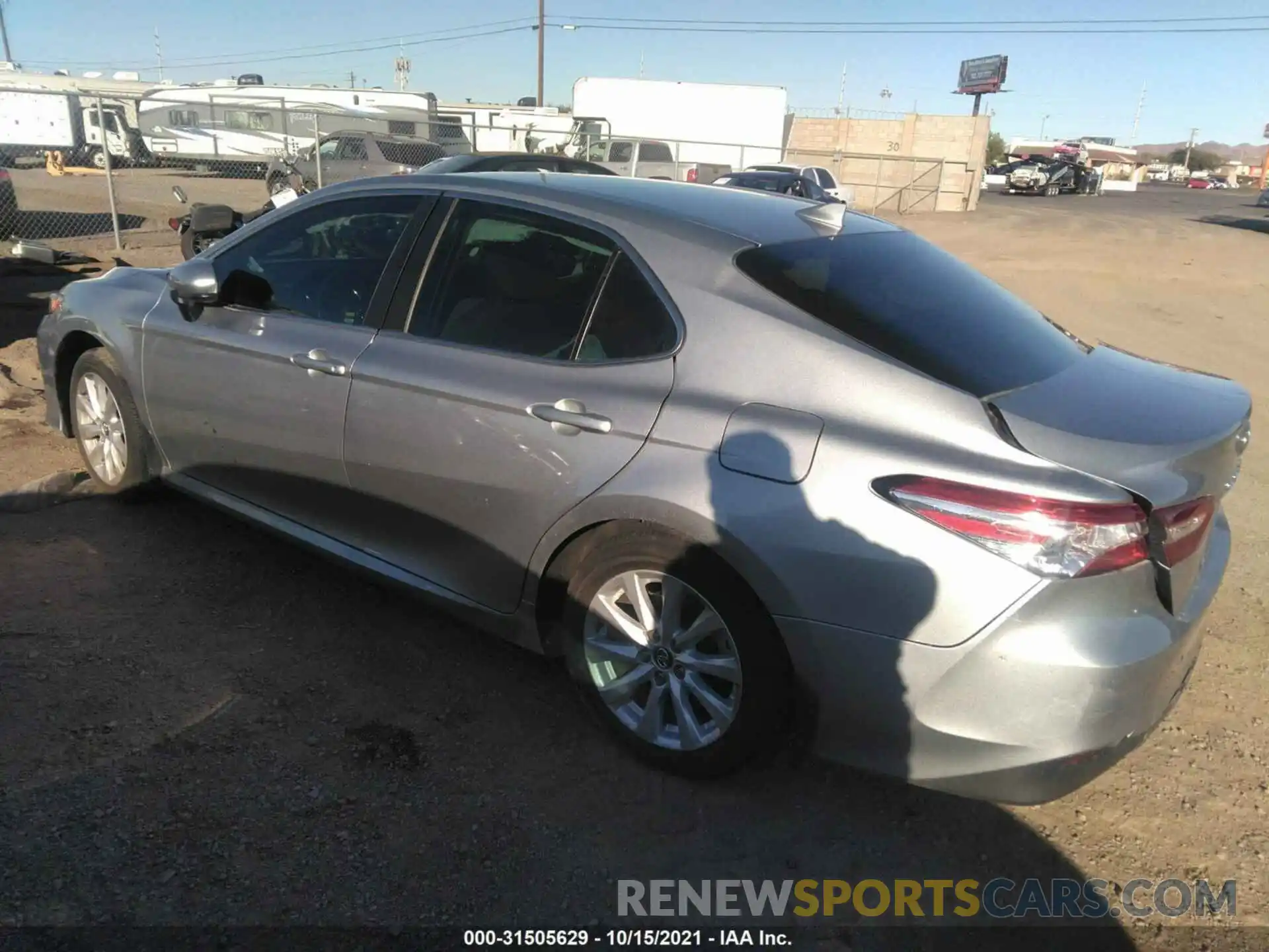 3 Photograph of a damaged car 4T1C11AK1LU890355 TOYOTA CAMRY 2020