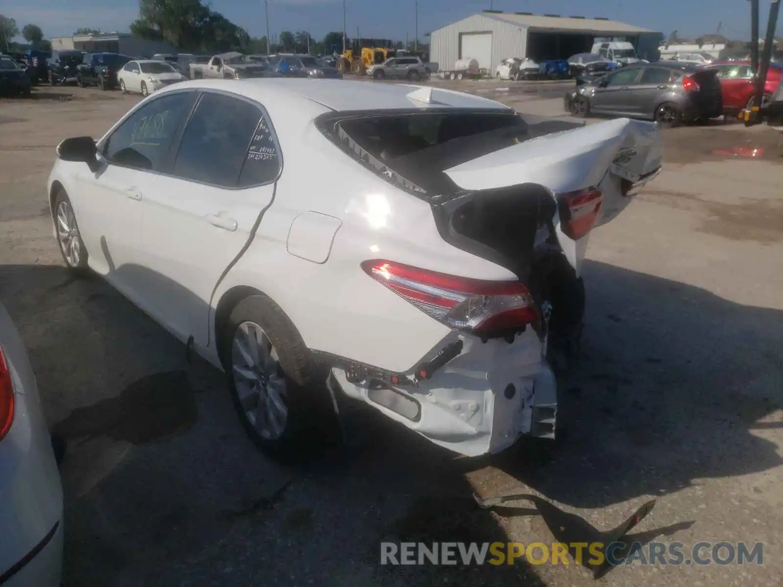 3 Photograph of a damaged car 4T1C11AK1LU891487 TOYOTA CAMRY 2020