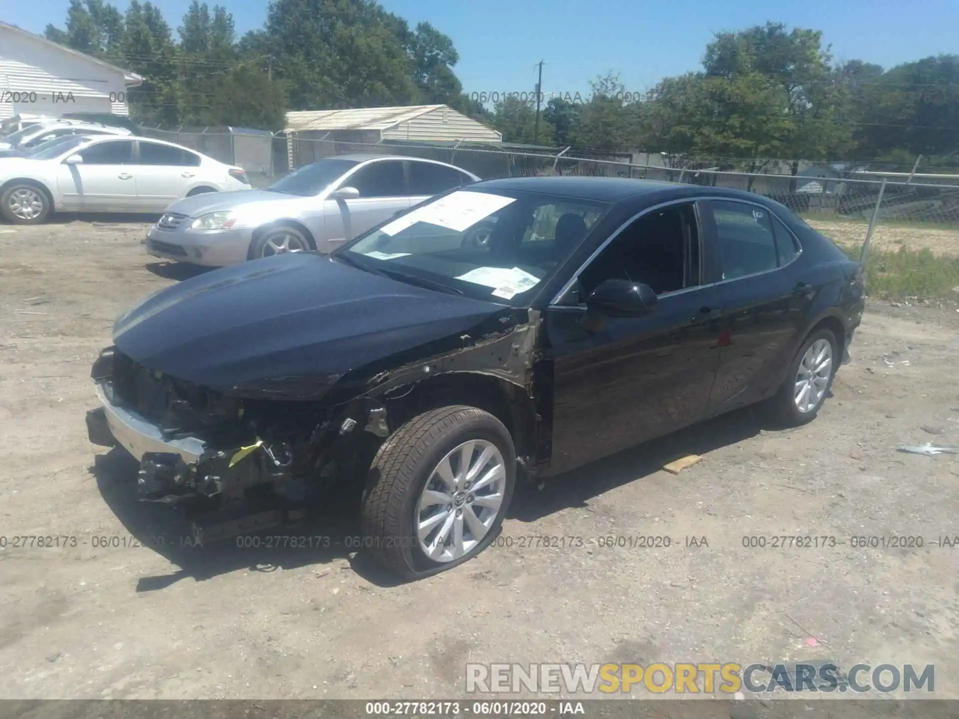 2 Photograph of a damaged car 4T1C11AK1LU900141 TOYOTA CAMRY 2020