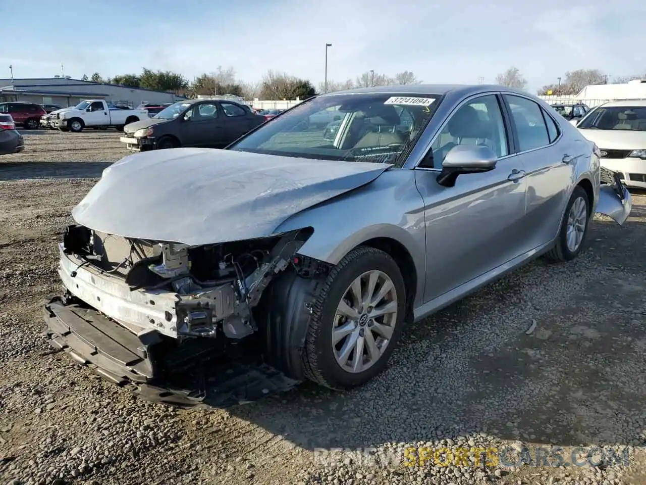 1 Photograph of a damaged car 4T1C11AK1LU907820 TOYOTA CAMRY 2020