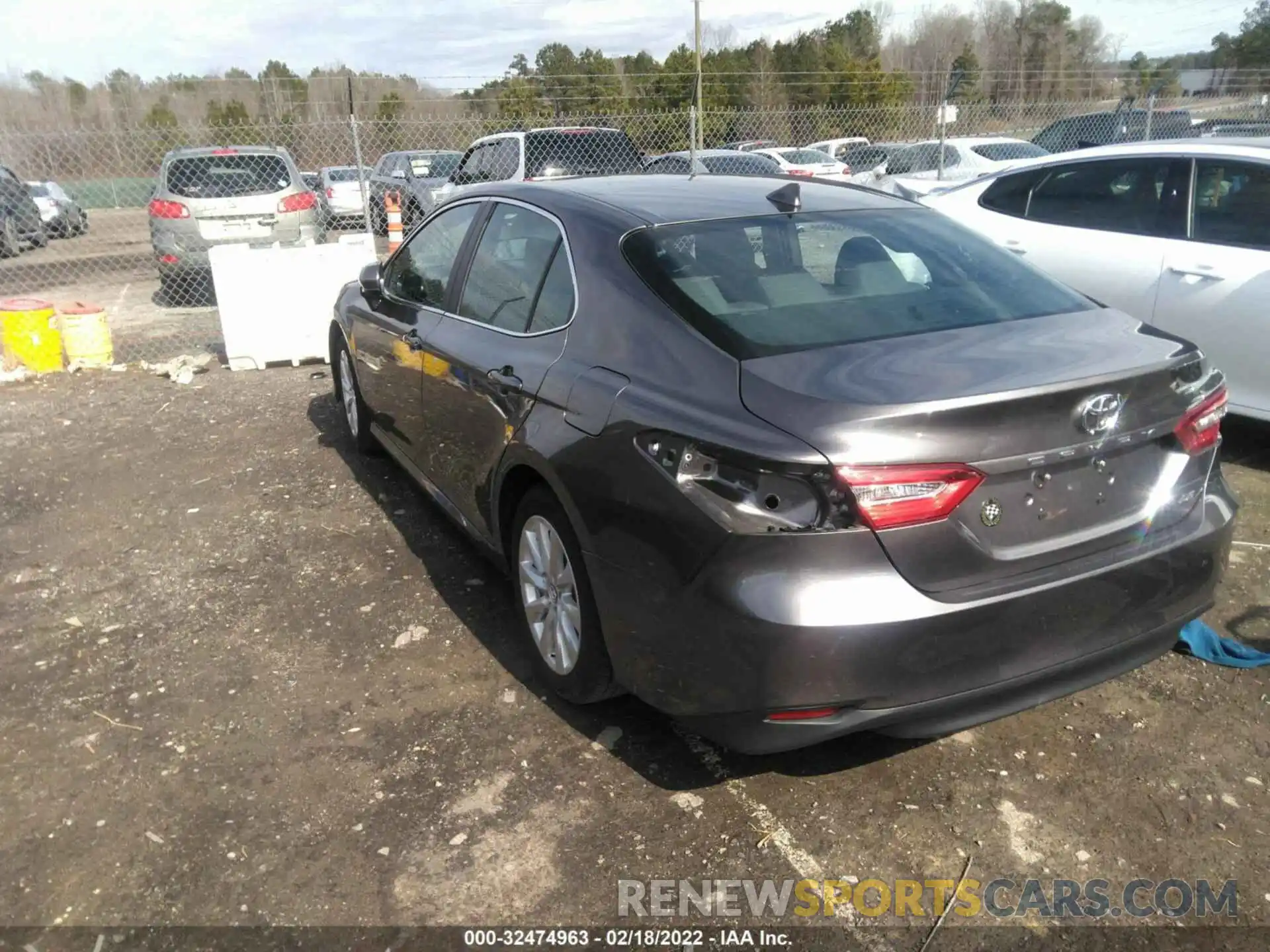 3 Photograph of a damaged car 4T1C11AK1LU911608 TOYOTA CAMRY 2020