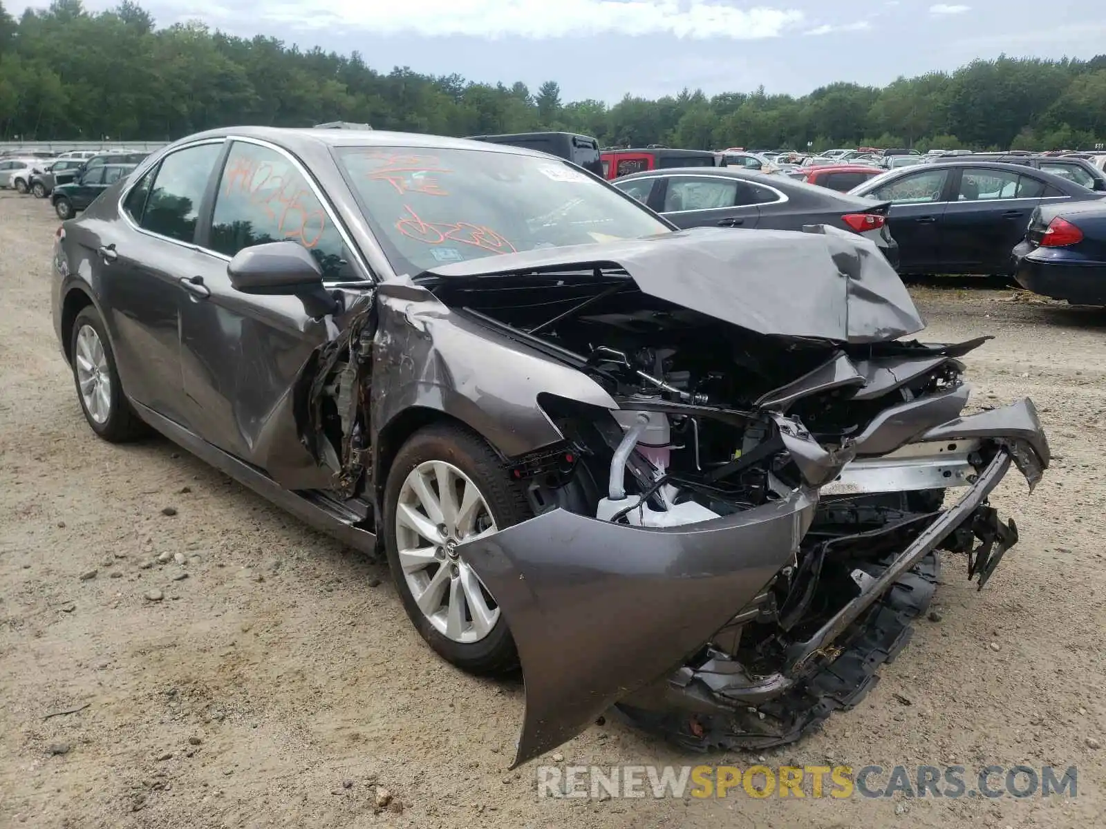 1 Photograph of a damaged car 4T1C11AK1LU911690 TOYOTA CAMRY 2020