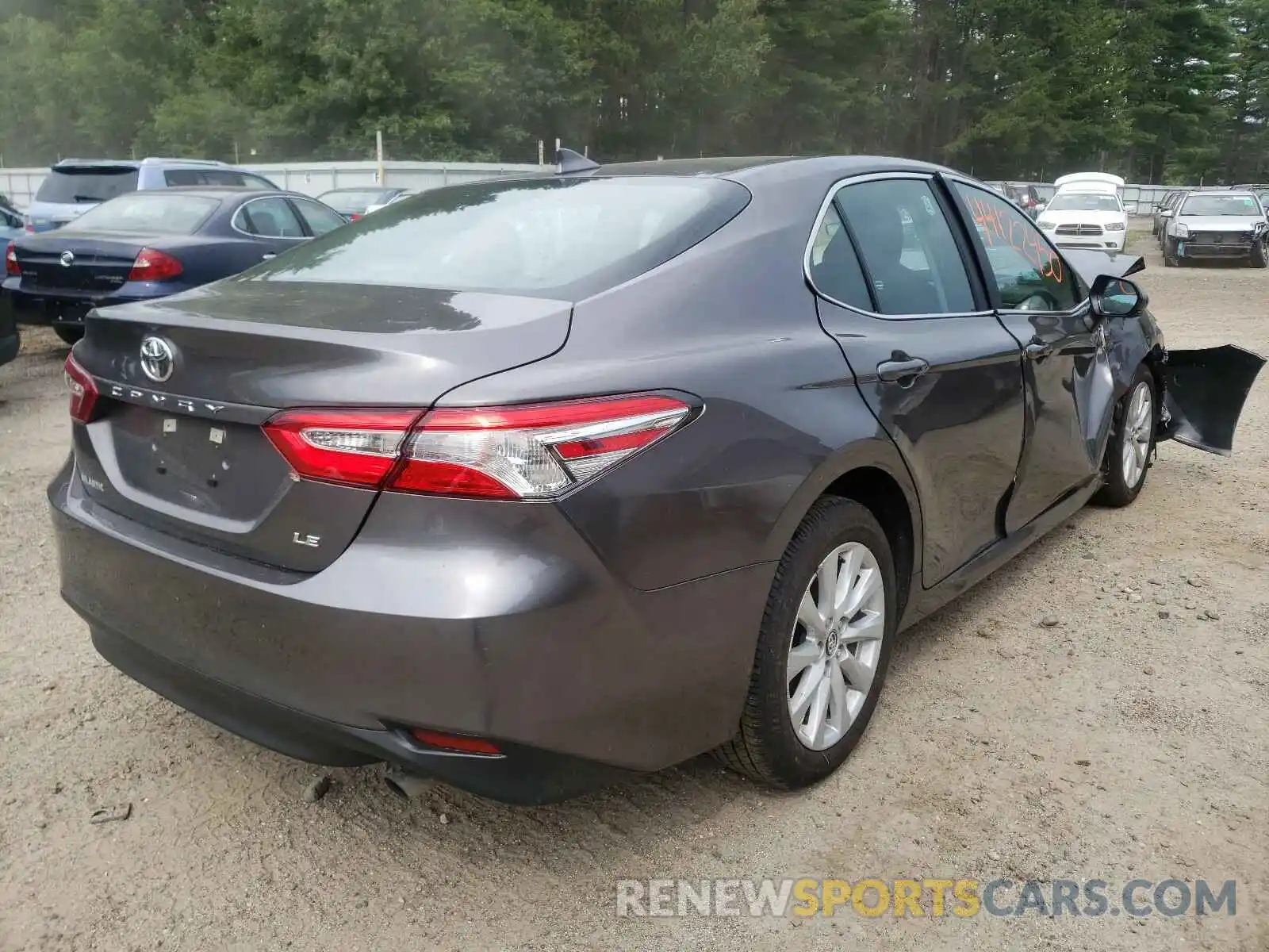 4 Photograph of a damaged car 4T1C11AK1LU911690 TOYOTA CAMRY 2020