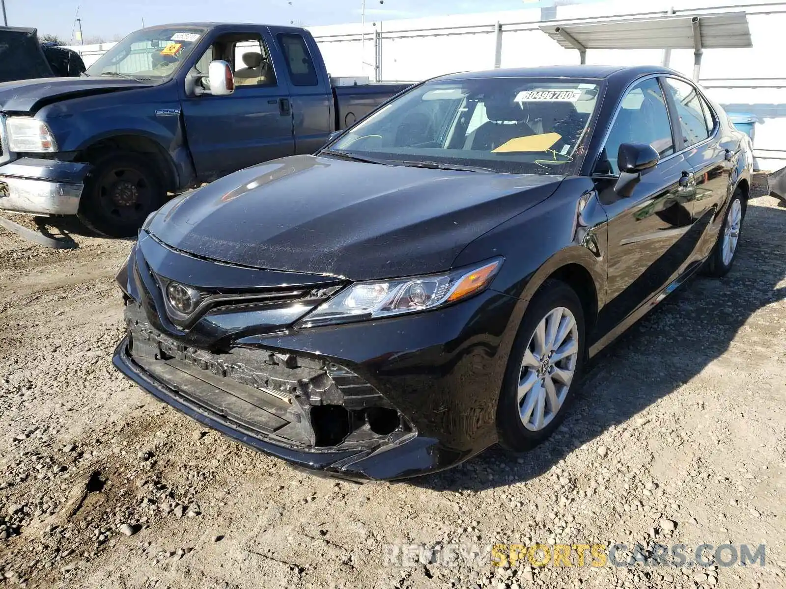 2 Photograph of a damaged car 4T1C11AK1LU918171 TOYOTA CAMRY 2020