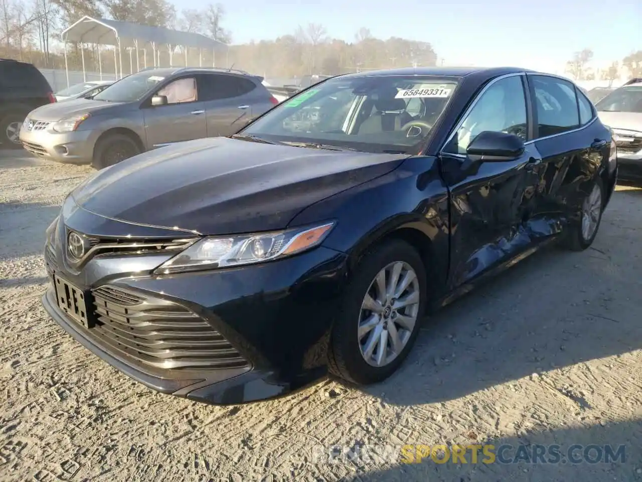 2 Photograph of a damaged car 4T1C11AK1LU923953 TOYOTA CAMRY 2020