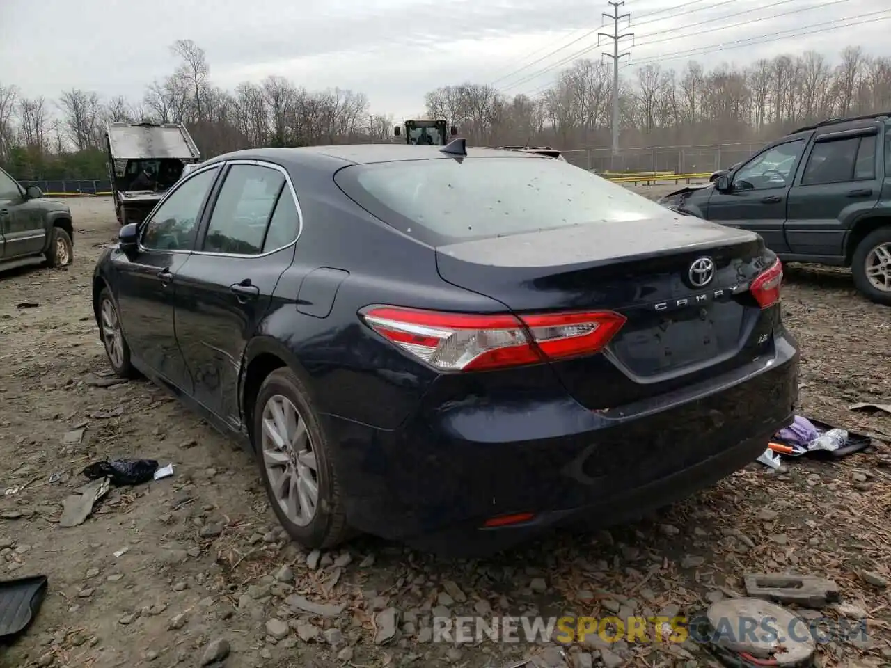 3 Photograph of a damaged car 4T1C11AK1LU926626 TOYOTA CAMRY 2020