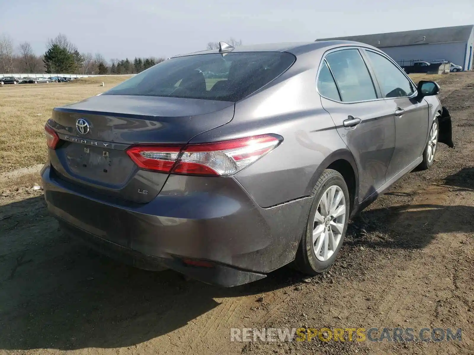 4 Photograph of a damaged car 4T1C11AK1LU928330 TOYOTA CAMRY 2020