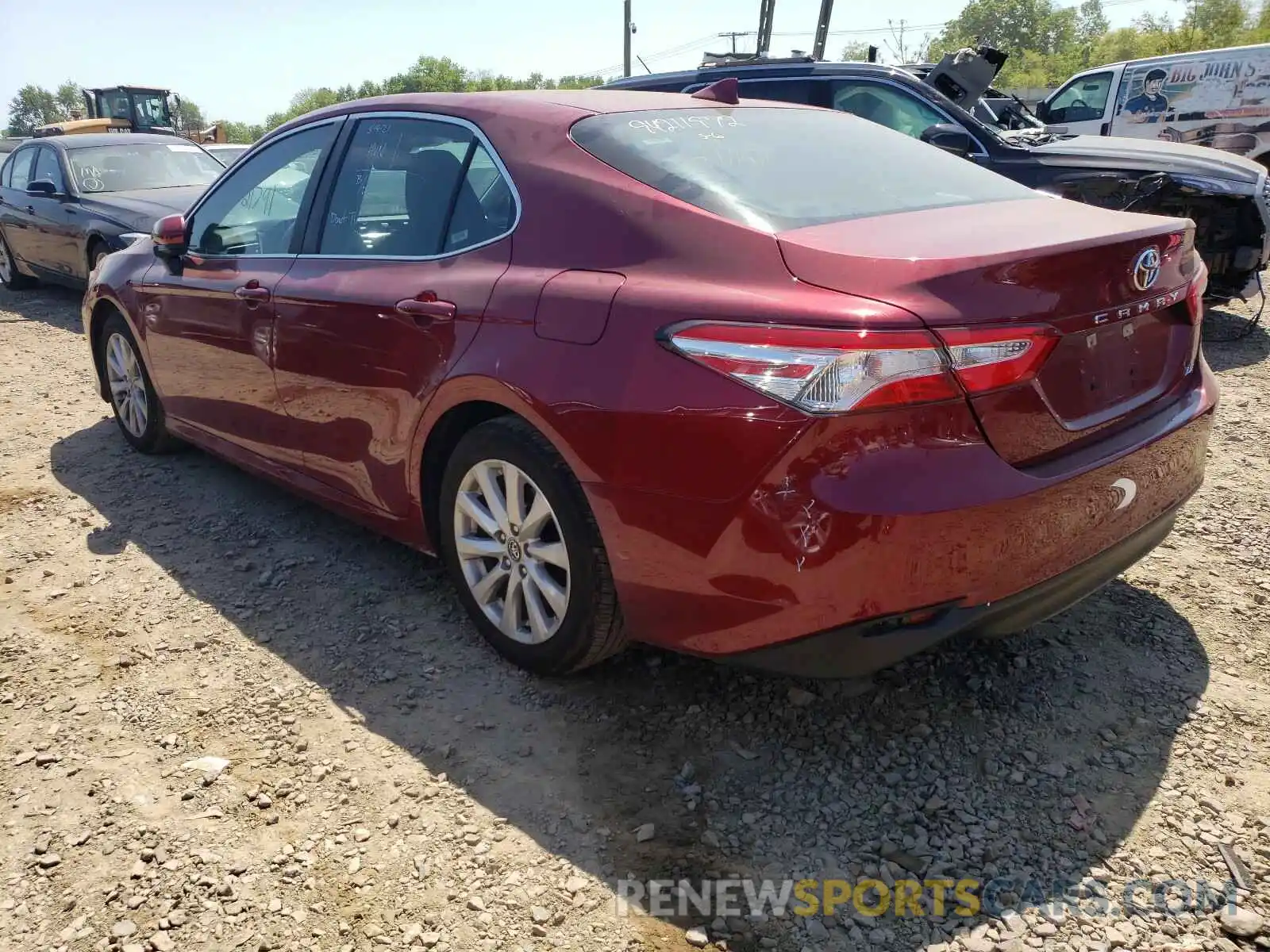 3 Photograph of a damaged car 4T1C11AK1LU930661 TOYOTA CAMRY 2020